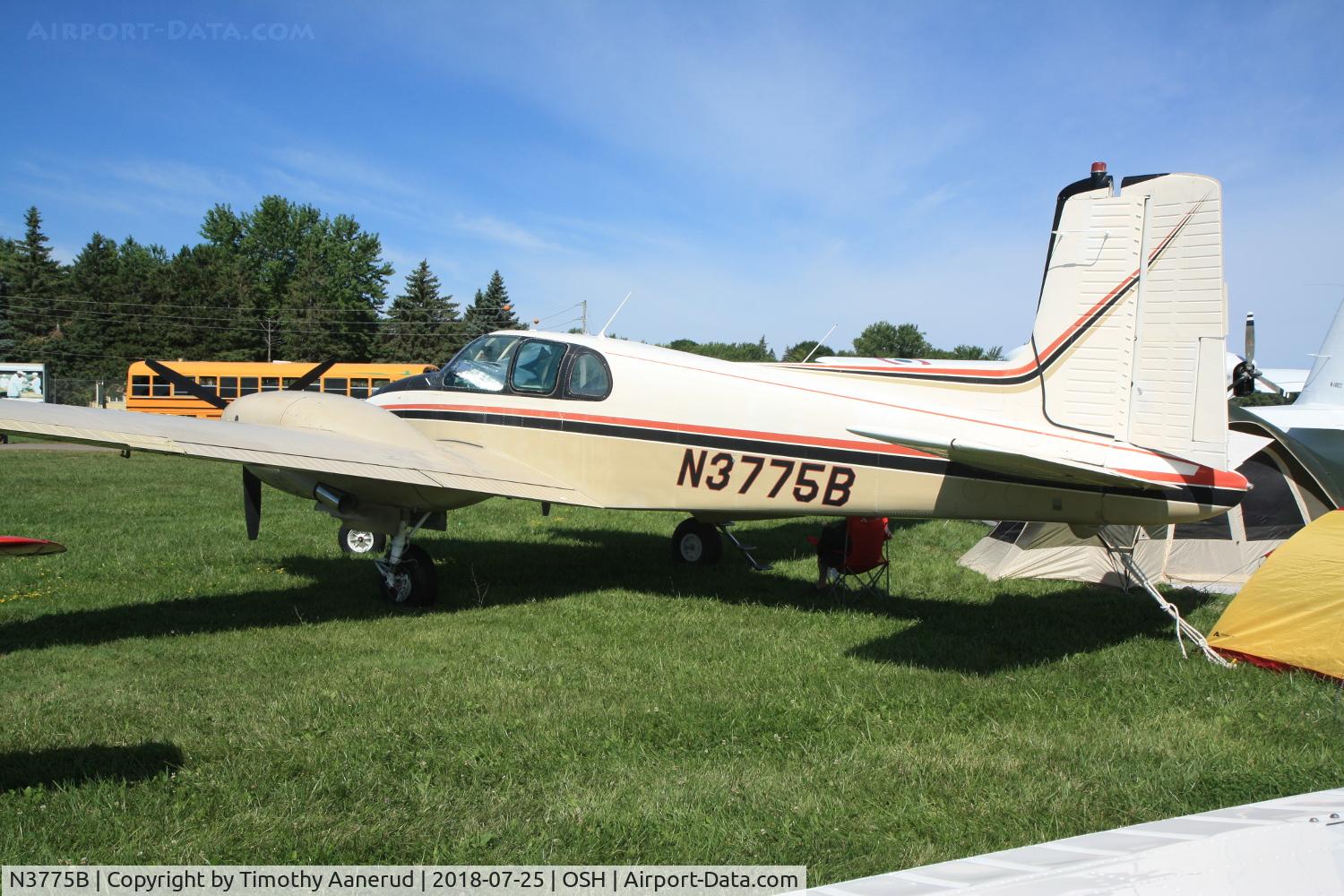 N3775B, 1955 Beech C-50 Twin Bonanza C/N CH-187, 1955 Beech C-50, c/n: CH-187