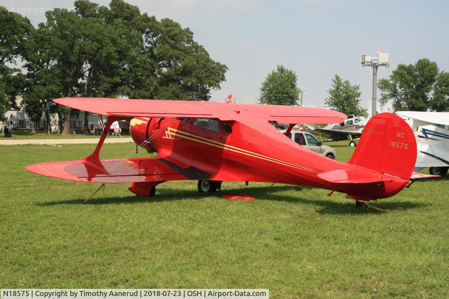 N18575, 1937 Beech D17S Staggerwing C/N 179, 1937 Beech D17S, c/n: 179