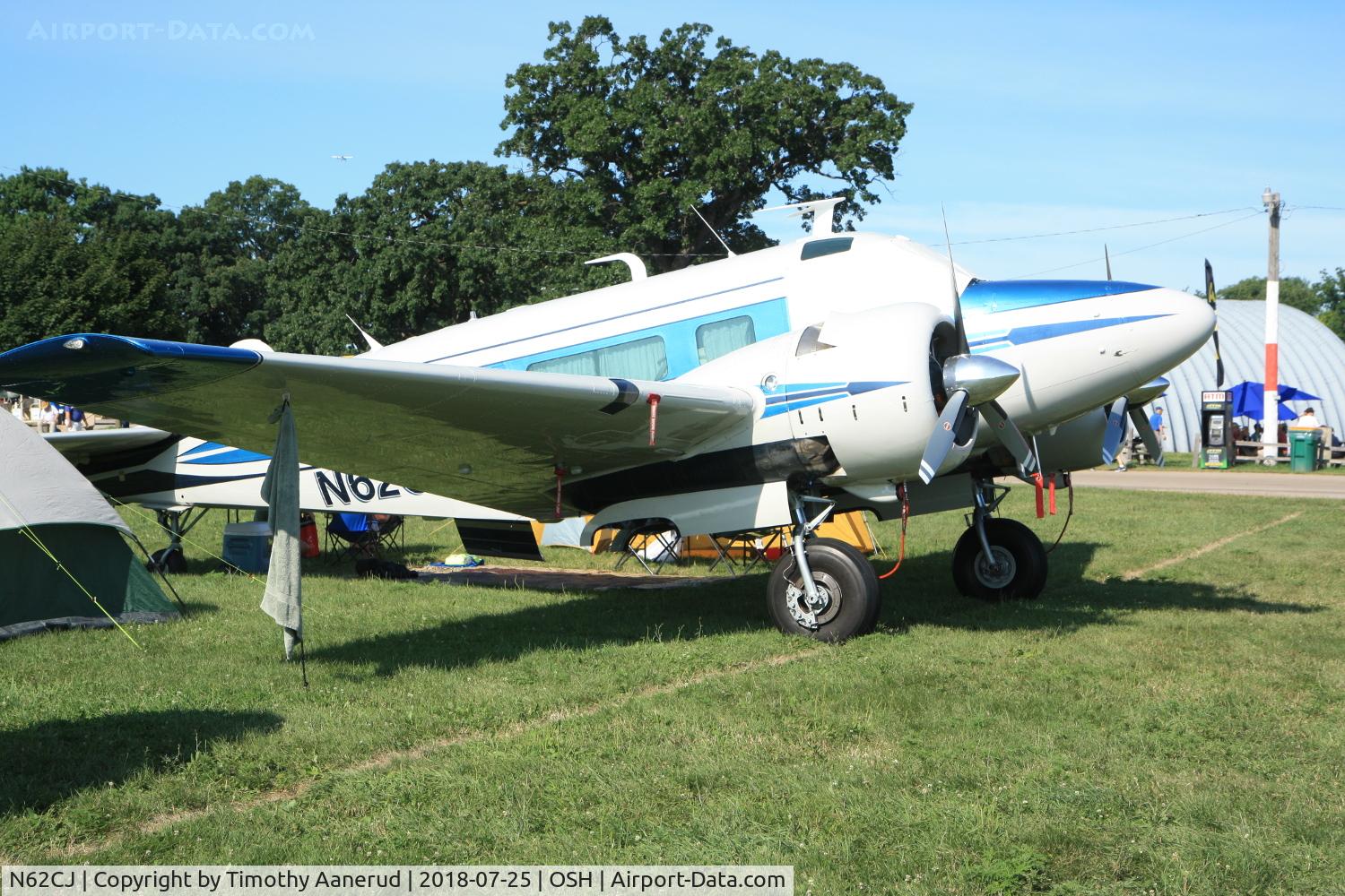 N62CJ, 1962 Beech H-18 C/N BA-633, 1962 Beech H-18, c/n: BA-633