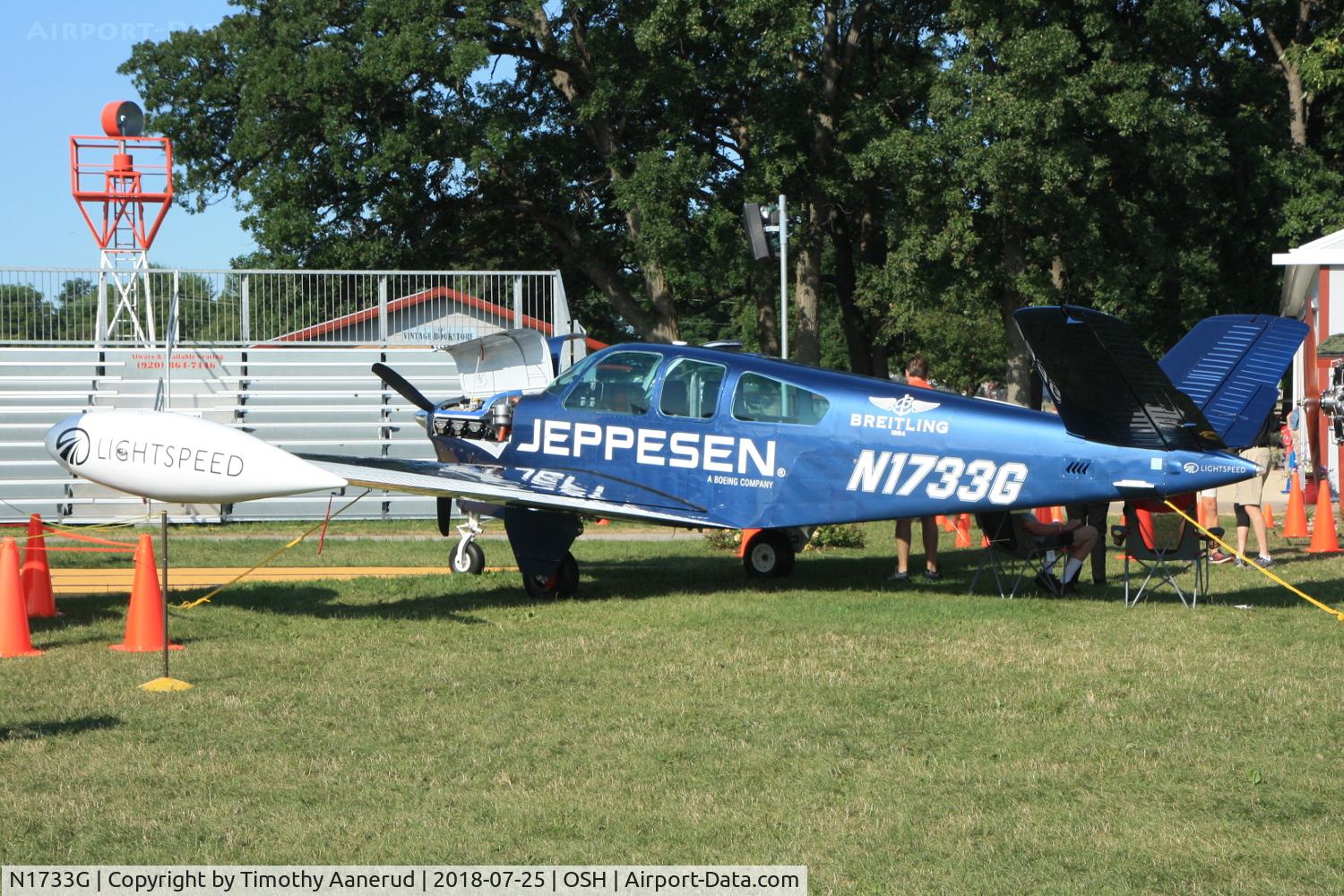 N1733G, 1962 Beech P35 Bonanza C/N D-6949, 1962 Beech P35, c/n: D-6949