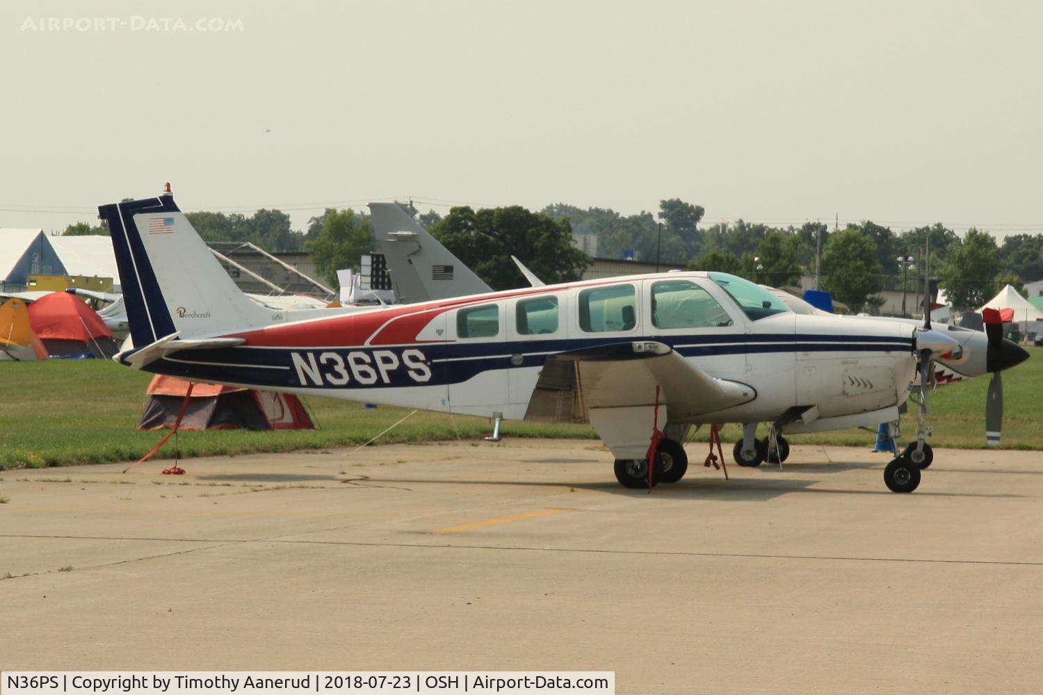 N36PS, 1977 Beech A36 Bonanza 36 C/N E-1012, 1977 Beech A36, c/n: E-1012