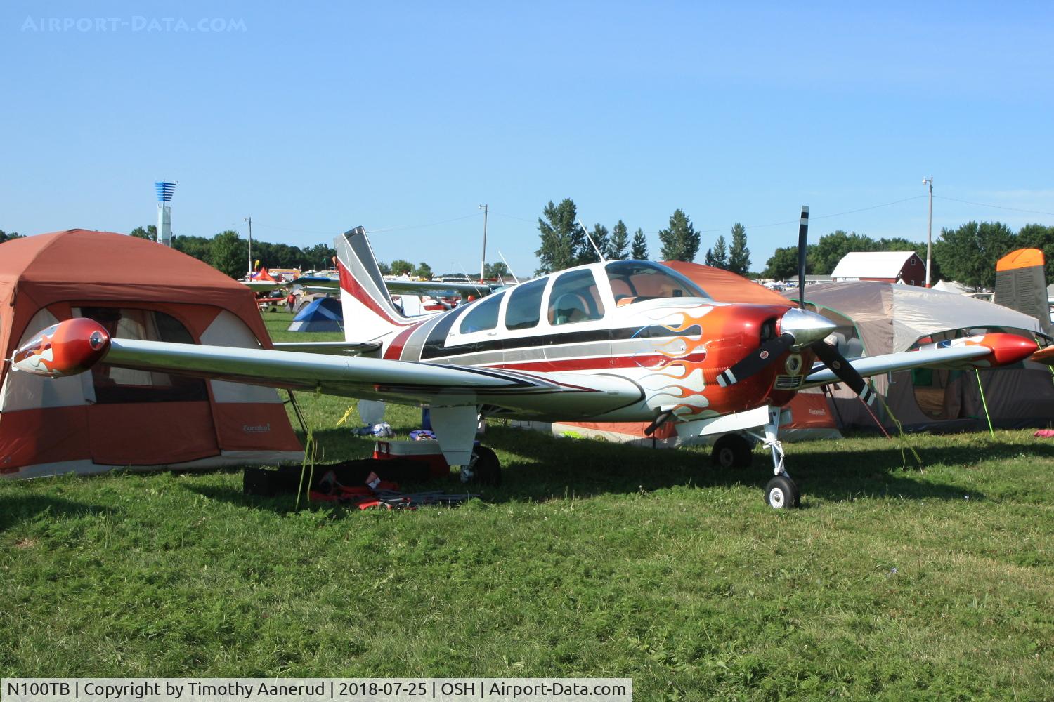 N100TB, 1963 Beech 35-B33 Debonair C/N CD-637, 1963 Beech 35-B33, c/n: CD-637