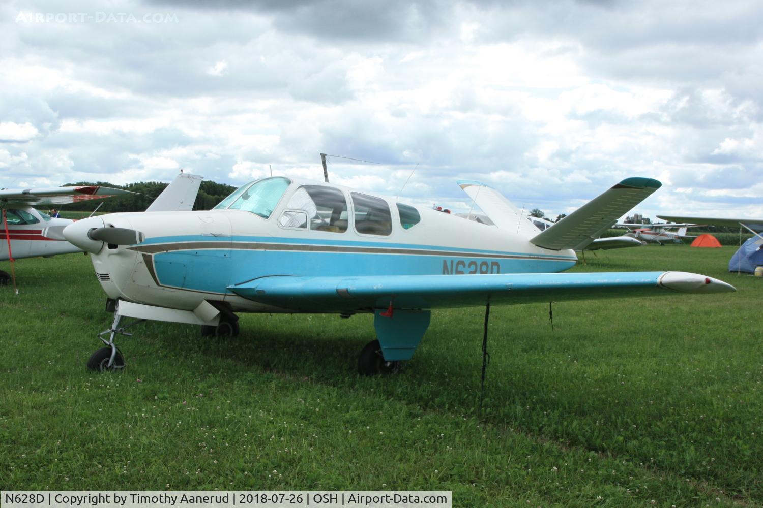 N628D, 1951 Beech C35 Bonanza C/N D-2889, 1951 Beech C35, c/n: D-2889