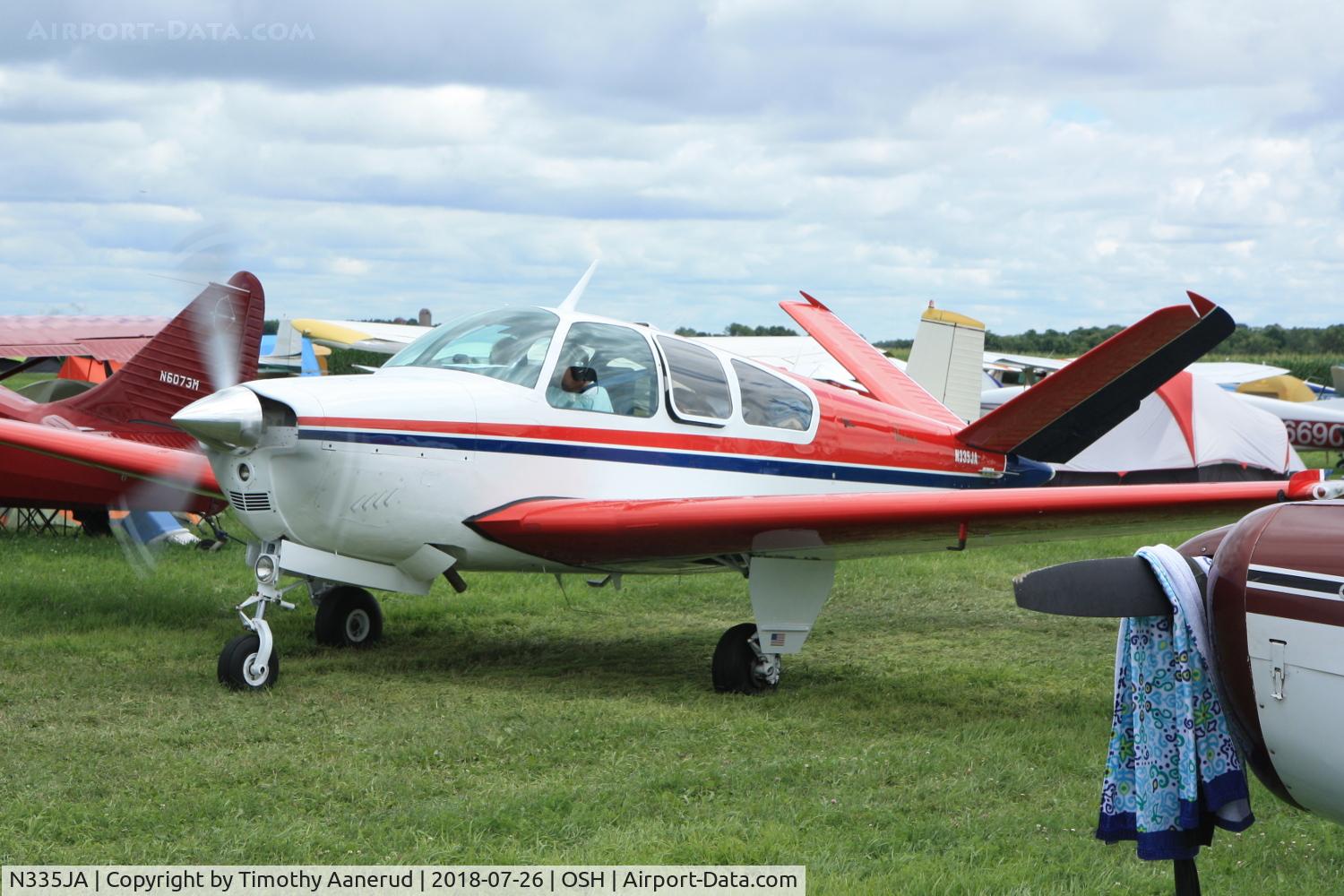 N335JA, 1964 Beech S35 Bonanza C/N D-7576, 1964 Beech S35, c/n: D-7576, ex N5734K
