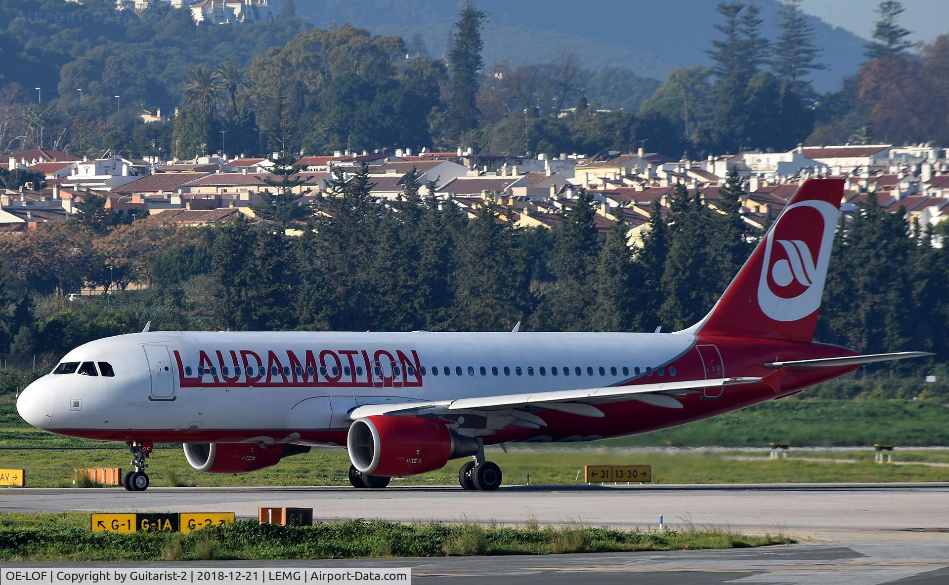OE-LOF, 2010 Airbus A320-214 C/N 4329, At Malaga