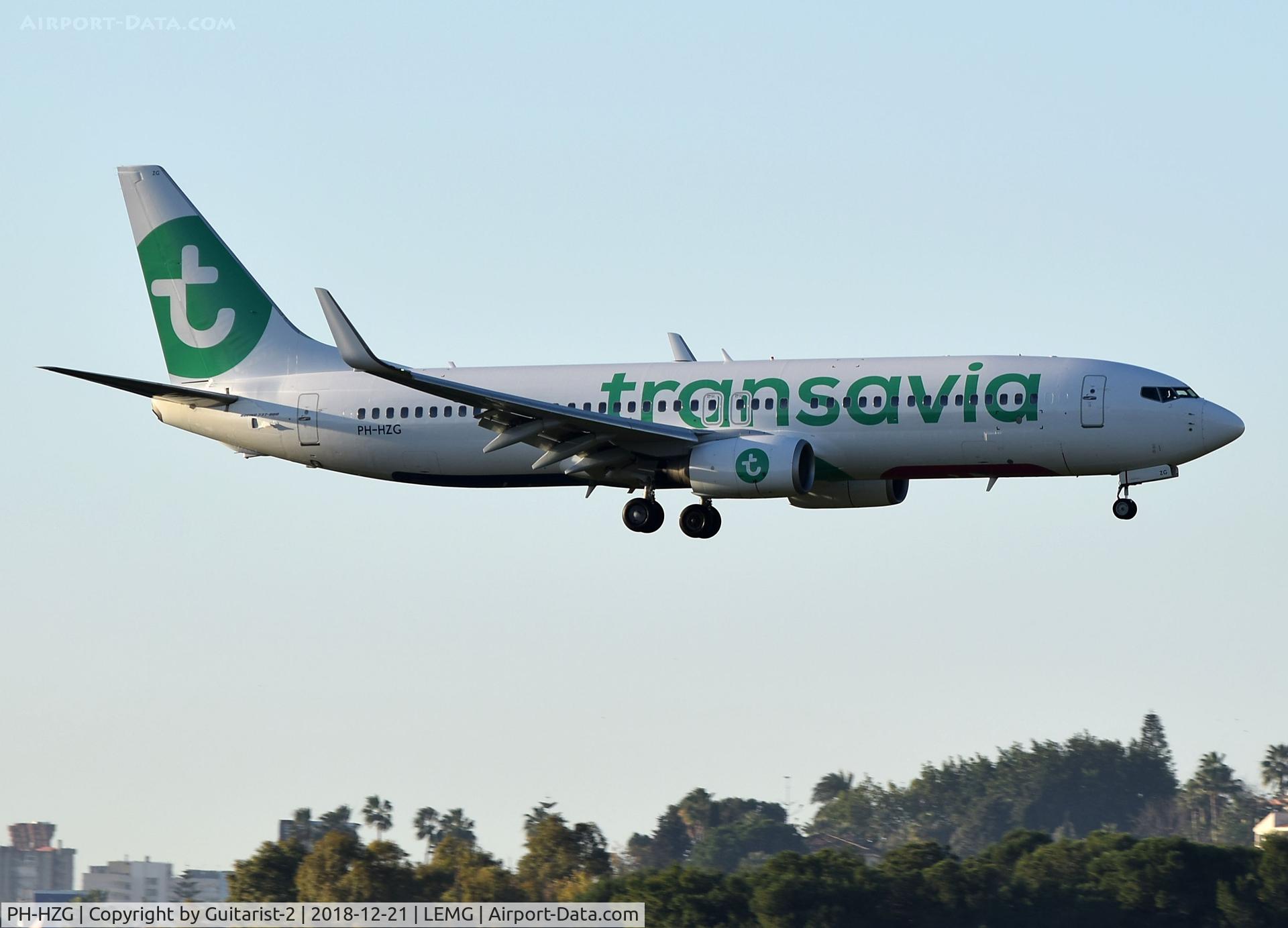 PH-HZG, 2000 Boeing 737-8K2 C/N 28379, At Malaga