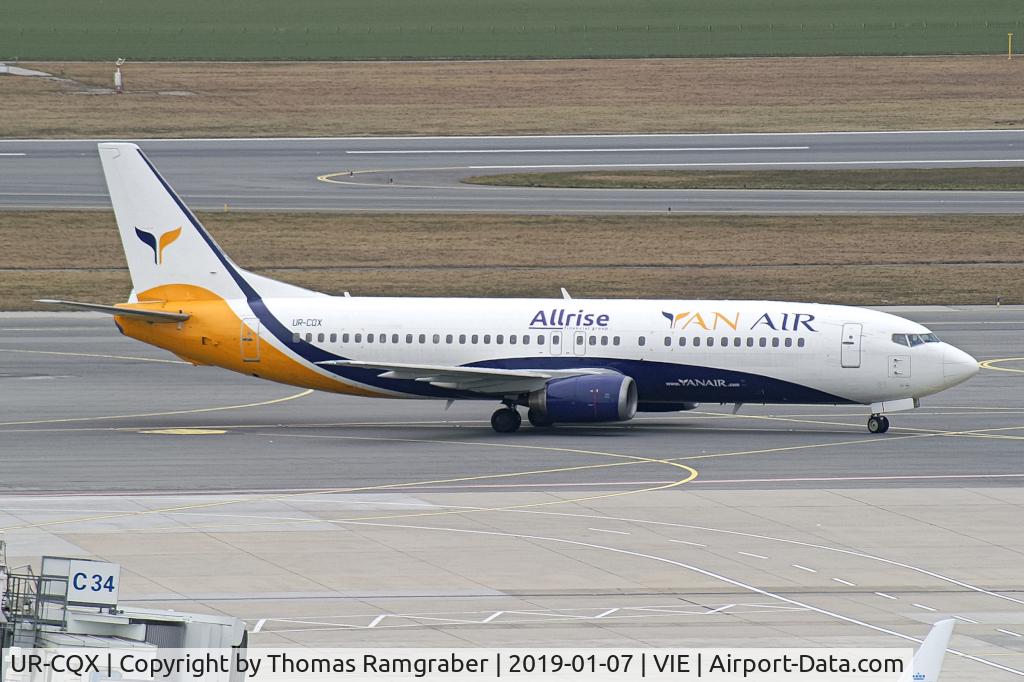 UR-CQX, 1990 Boeing 737-4B7 C/N 24558, Yan Air Boeing 737-400