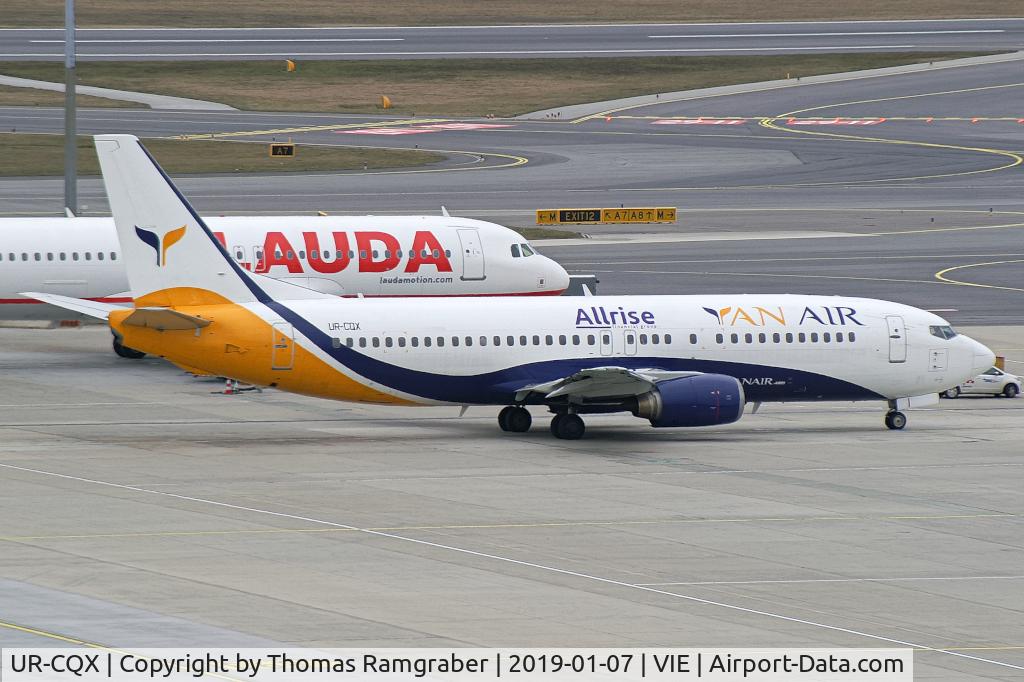 UR-CQX, 1990 Boeing 737-4B7 C/N 24558, Yan Air Boeing 737-400