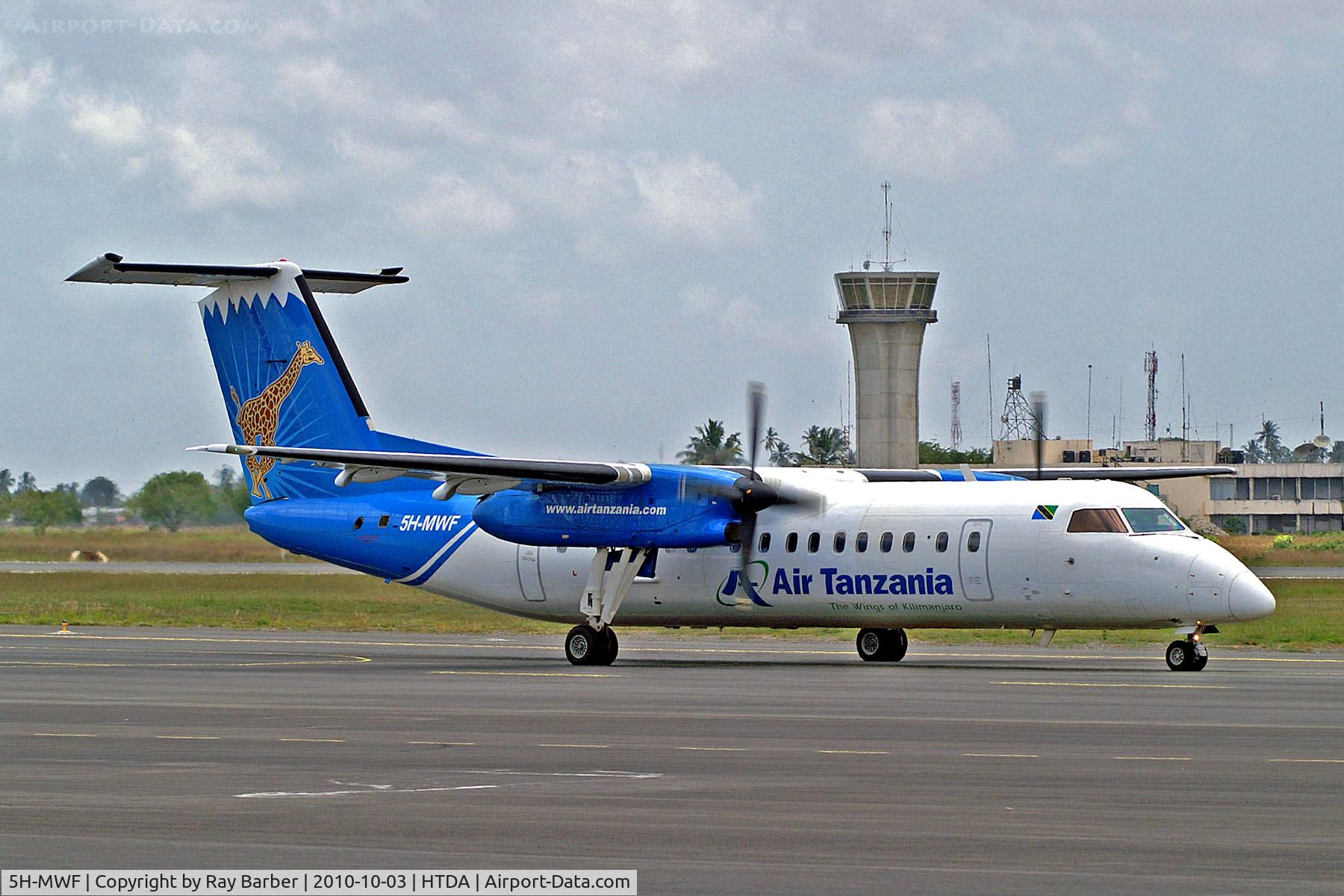 5H-MWF, 1997 De Havilland Canada DHC-8-311 Dash 8 C/N 474, 5H-MWF   De Havilland Canada DHC-8Q-311B Dash 8 [474] (Air Tanzania) Dar Es Salaam~5H 03/10/2010