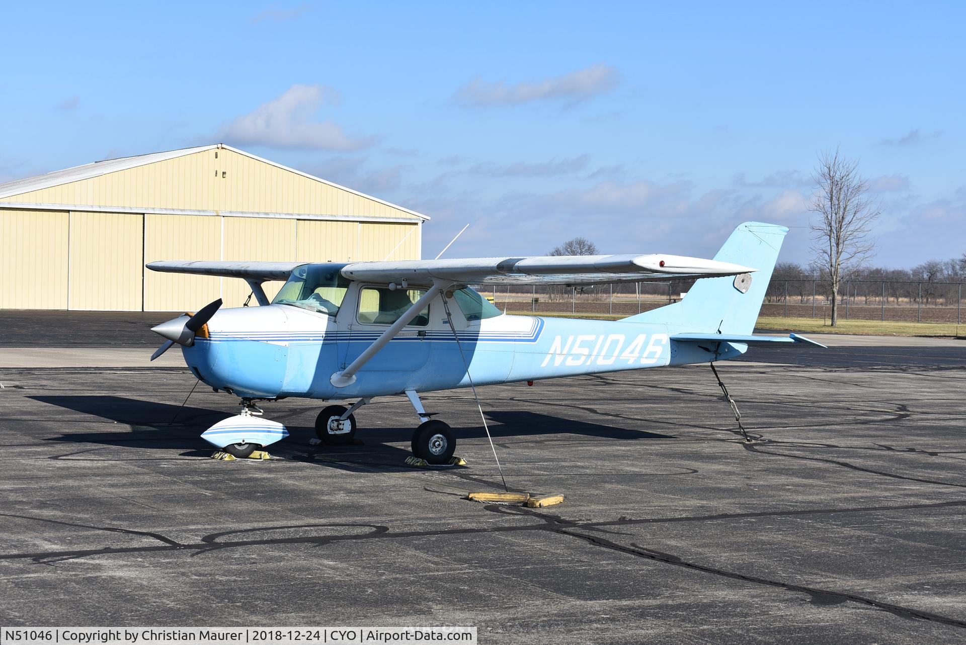 N51046, 1968 Cessna 150J C/N 15069726, Cessna 150J at Circleville