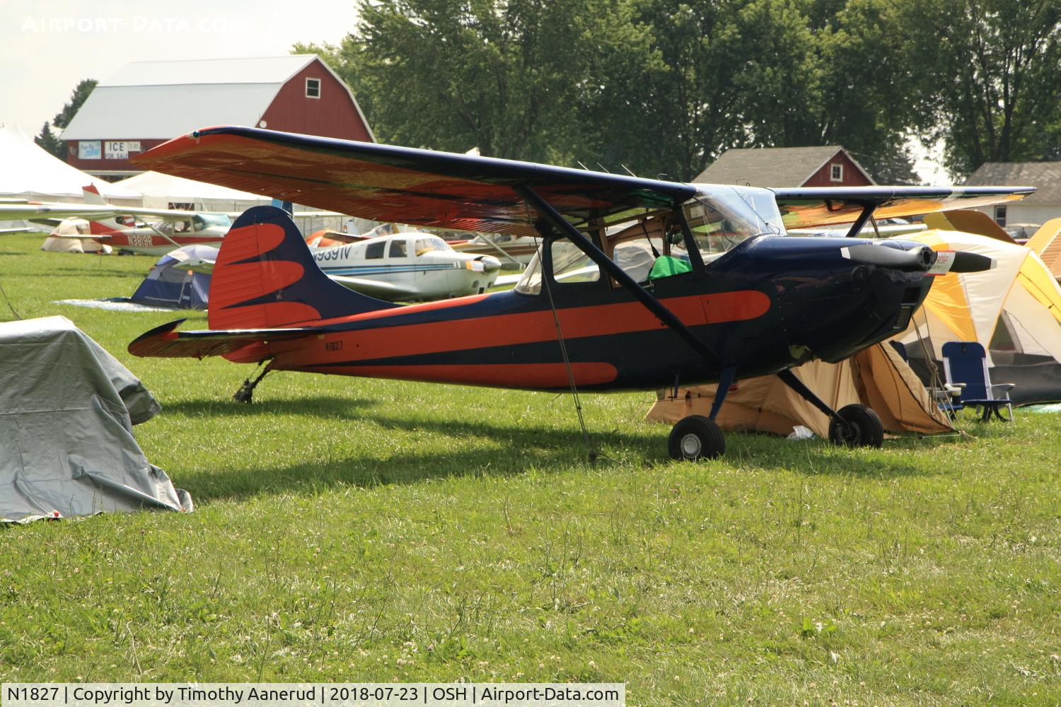 N1827, 1962 Cessna 305A C/N 2001, 1962 Cessna 305A, c/n: 2001