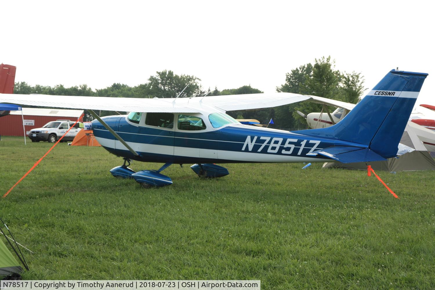 N78517, 1968 Cessna 172K Skyhawk C/N 17257650, 1968 Cessna 172K, c/n: 17257650