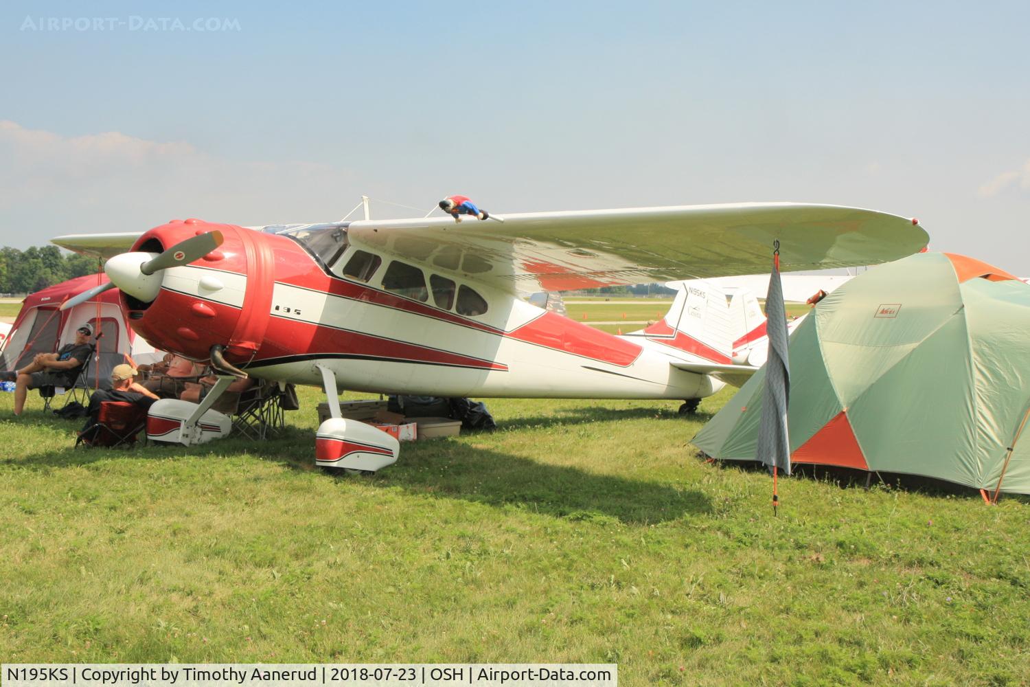 N195KS, 1950 Cessna 195A C/N 7582, 1950 Cessna 195A, c/n: 7582