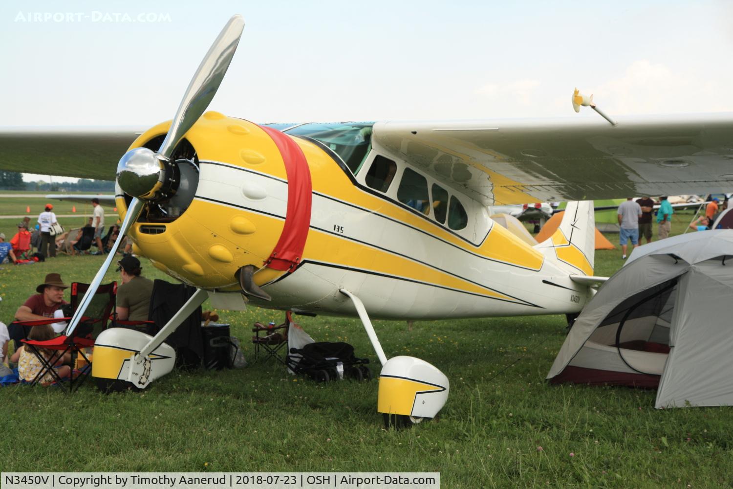N3450V, 1948 Cessna 195 C/N 7147, 1948 Cessna 195, c/n: 7147