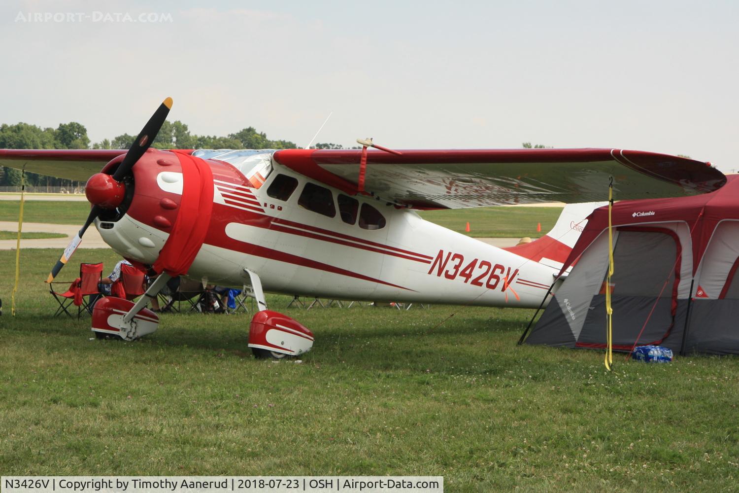 N3426V, 1948 Cessna 190 C/N 7111, 1948 Cessna 190, c/n: 7111