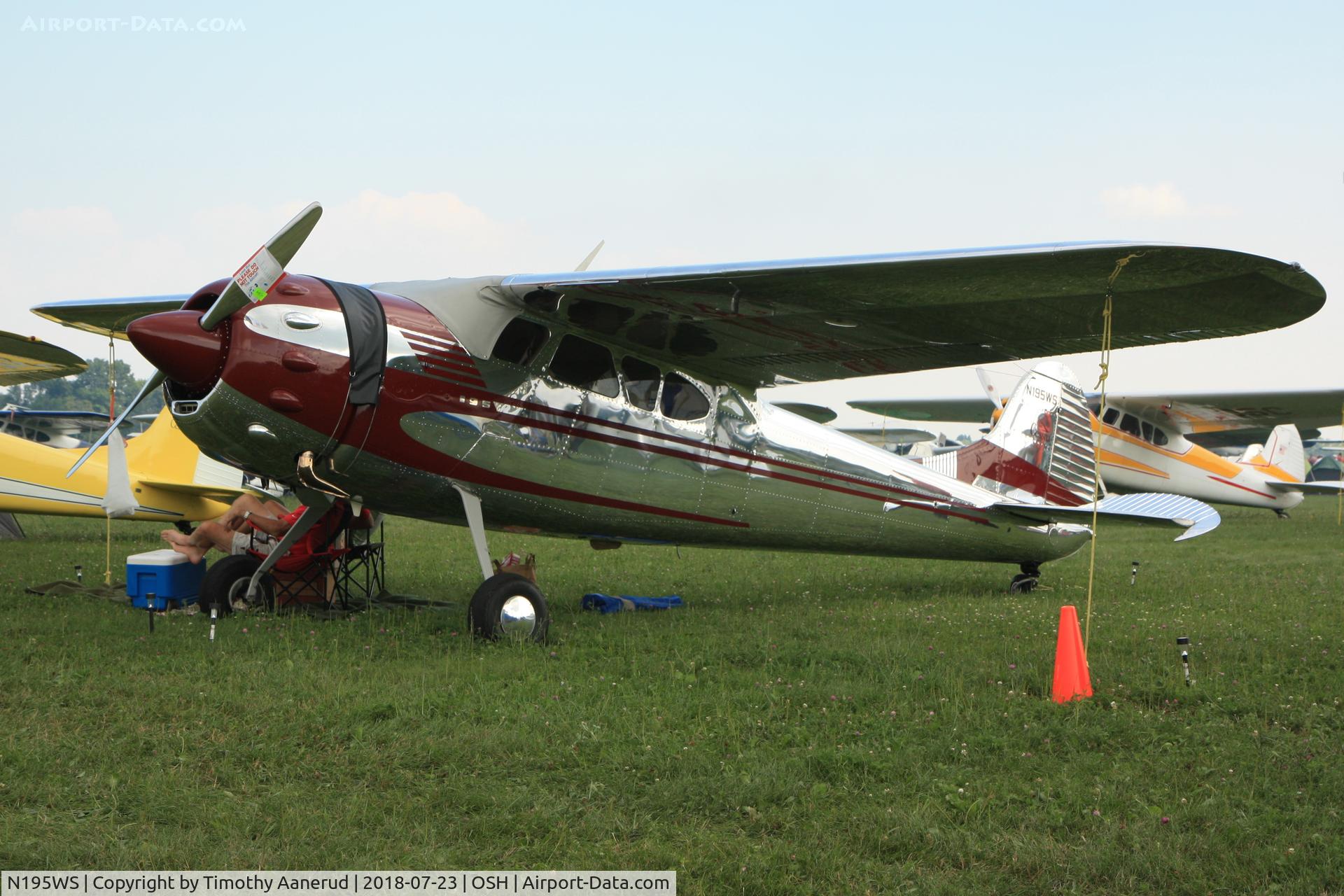 N195WS, 1952 Cessna 195B Businessliner C/N 7908, 1952 Cessna 195B, c/n: 7908