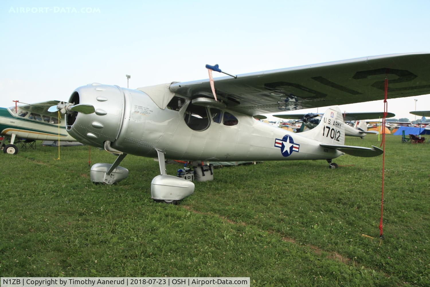 N1ZB, 1951 Cessna LC-126C C/N 7855, 1951 Cessna LC-126C, c/n: 7855