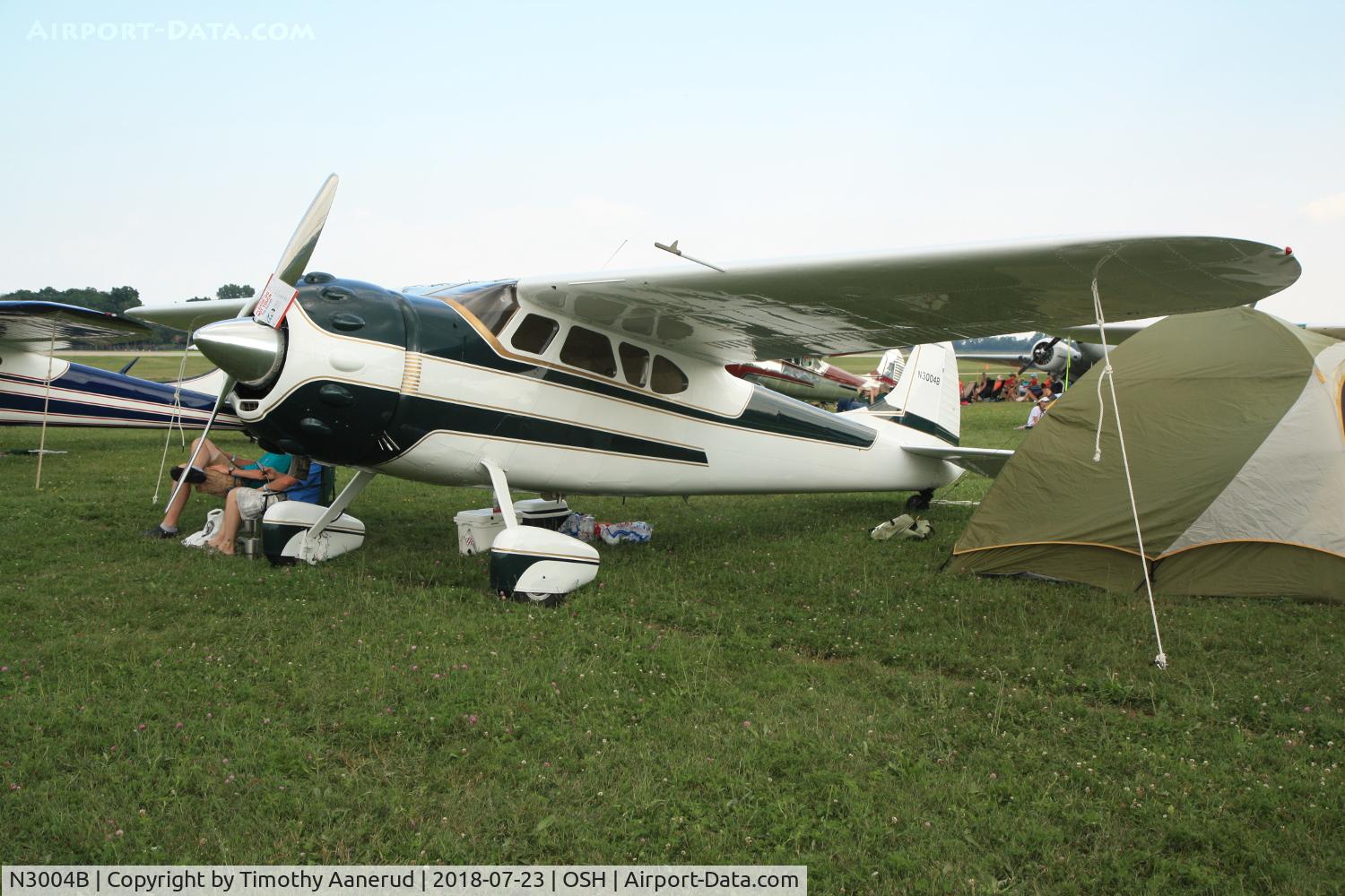 N3004B, 1952 Cessna 190 C/N 7887, 1952 Cessna 190, c/n: 7887