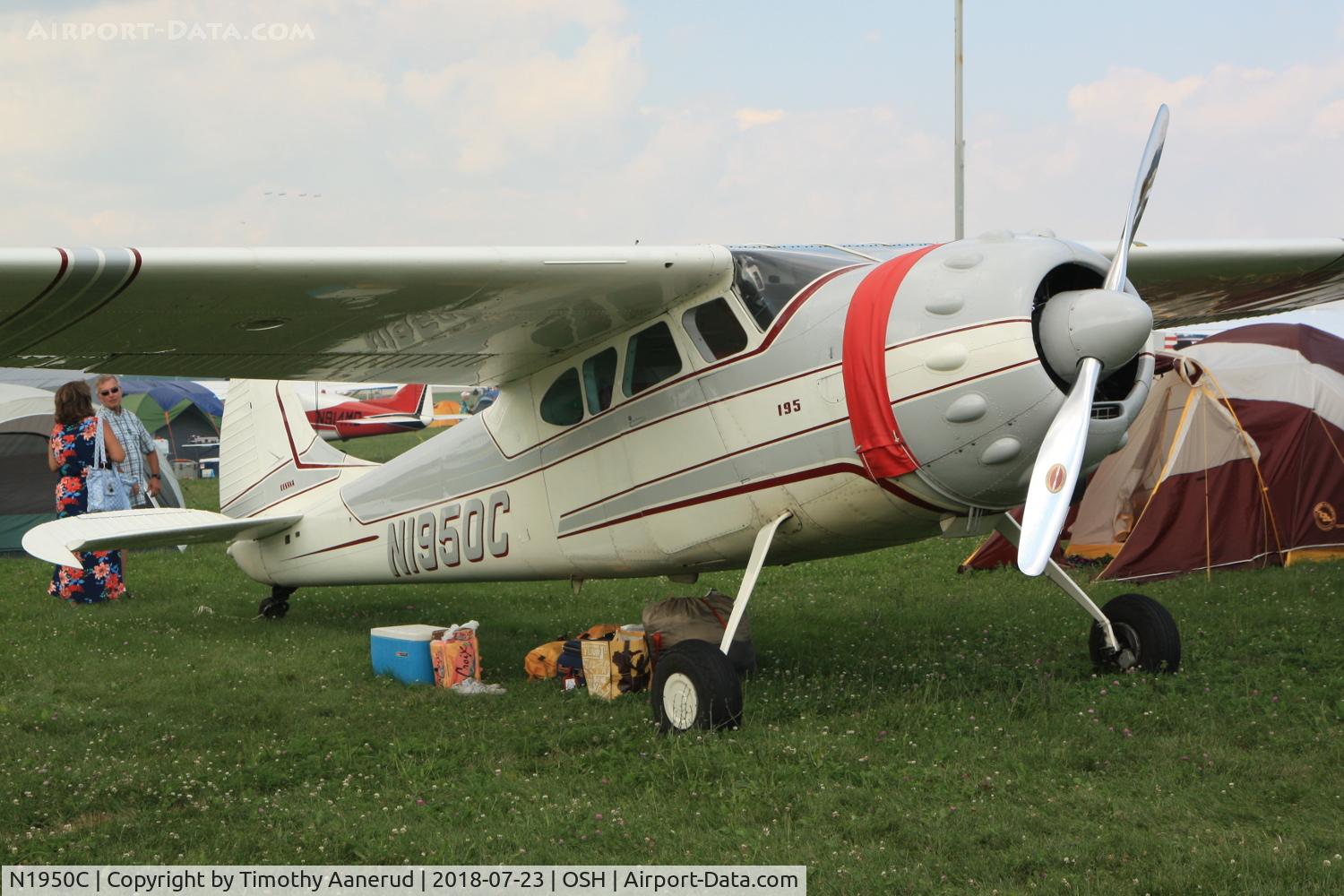 N1950C, 1954 Cessna 195B Businessliner C/N 16183, 1954 Cessna 195B, c/n: 16183