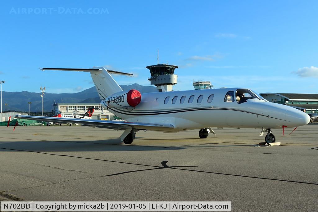 N702BD, 2008 Cessna 525A CitationJet CJ2+ C/N 525A-0438, Parked