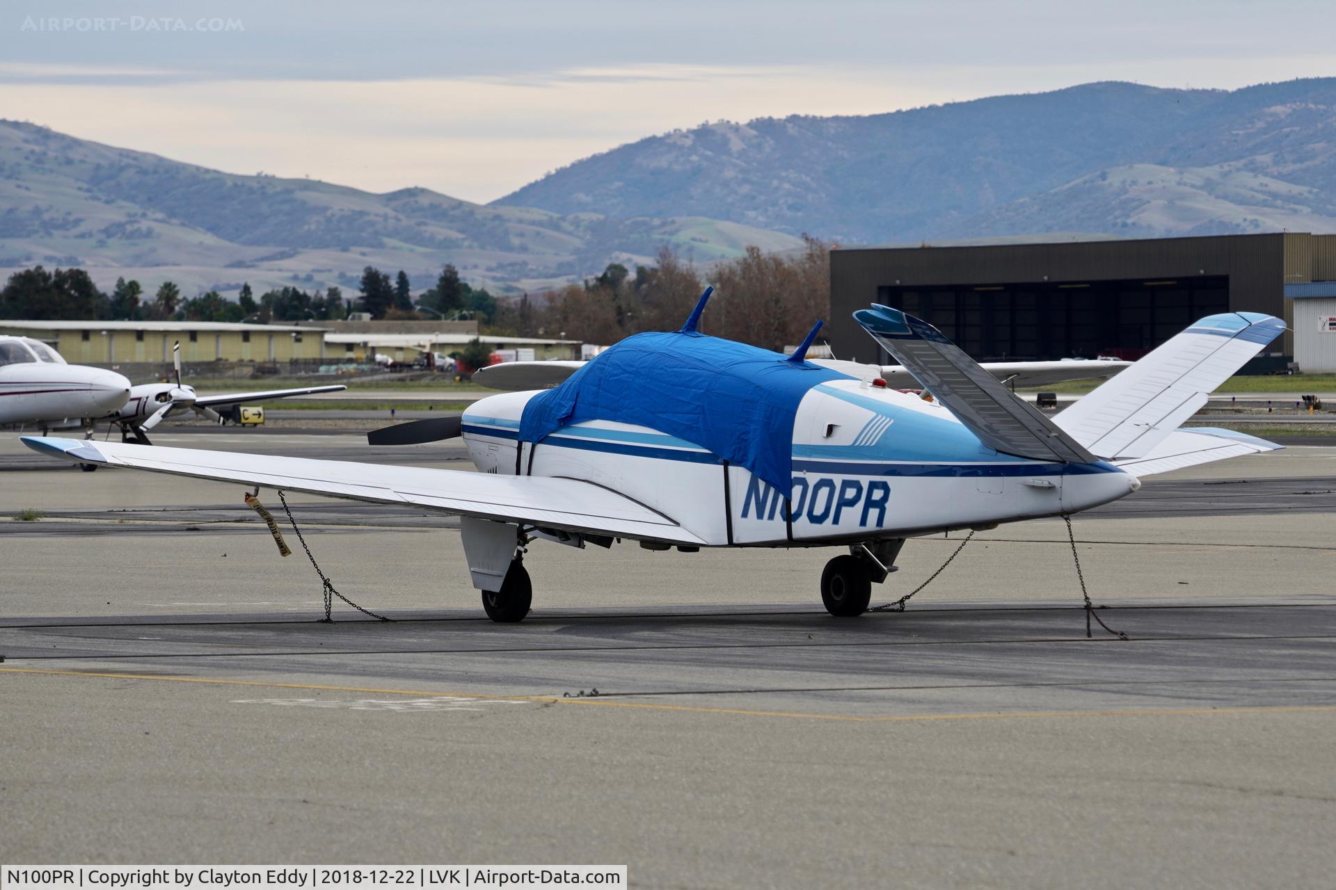 N100PR, 1970 Beech V35B Bonanza C/N D-9167, Livermore Airport California 2018.