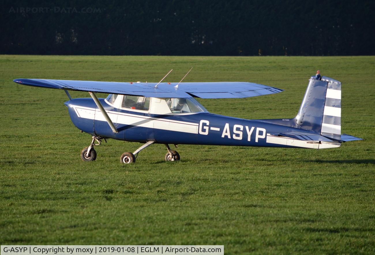 G-ASYP, 1964 Cessna 150E C/N 150-60794, Cessna 150E at White Waltham. Ex N6094T