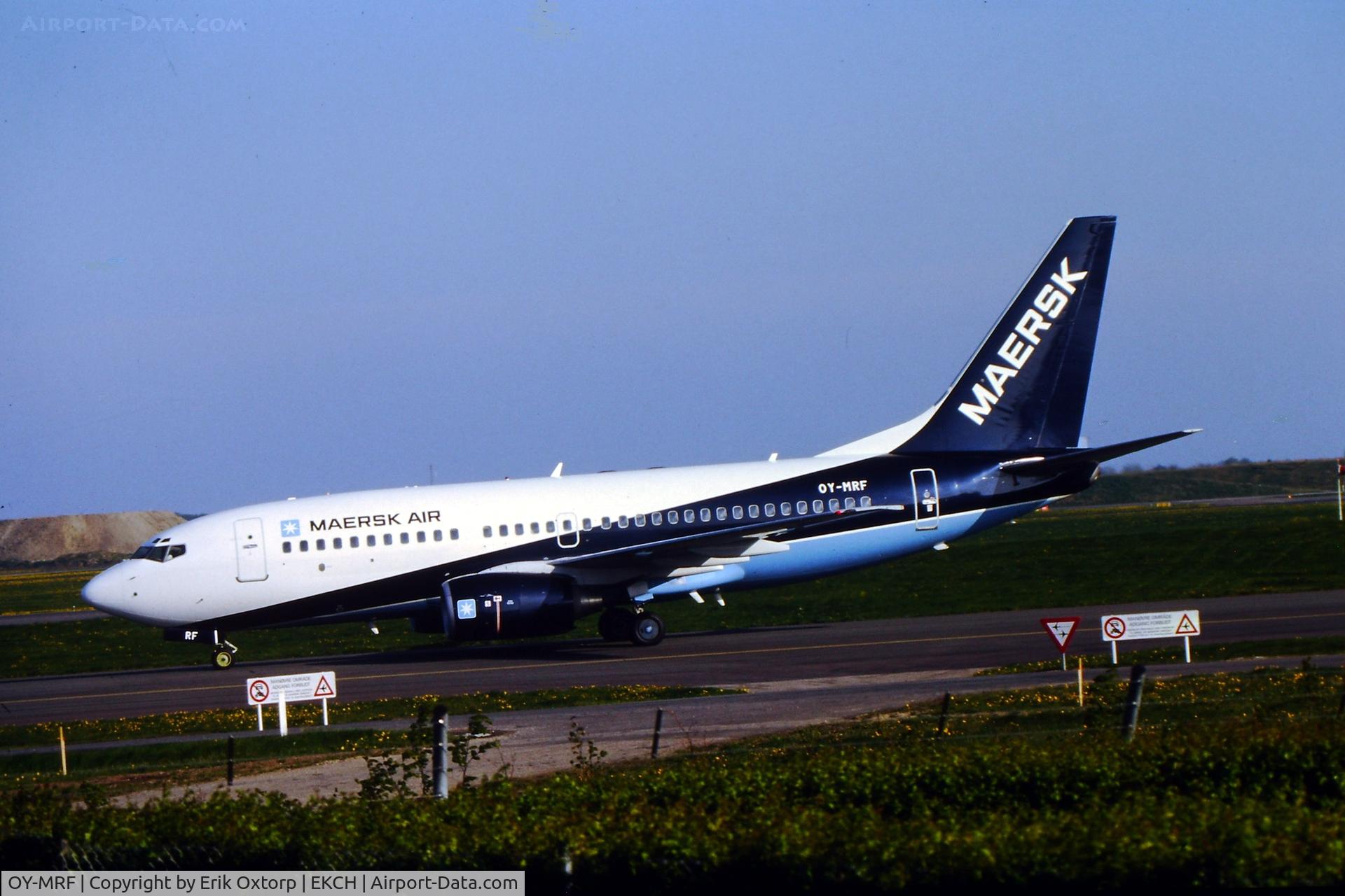 OY-MRF, 1999 Boeing 737-7L9 C/N 28009, OY-MRF landed rw 04L