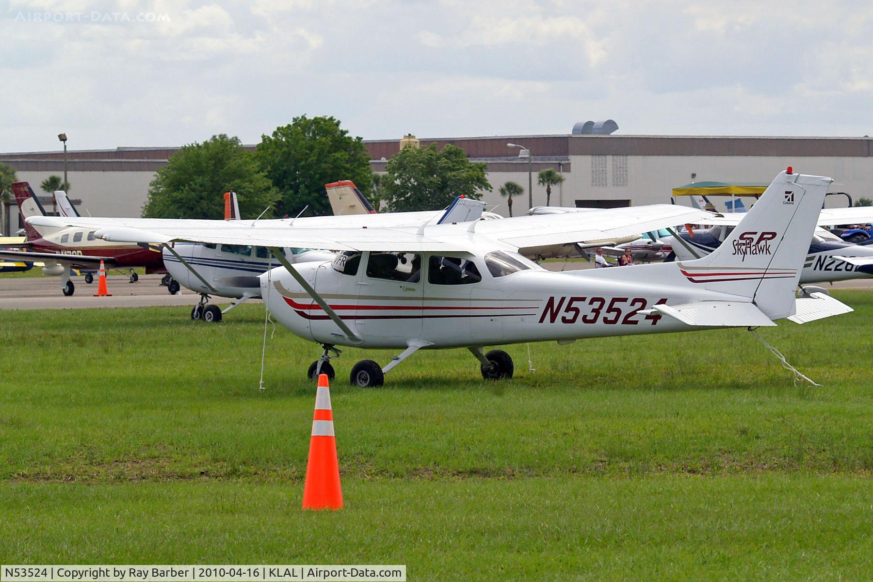 N53524, 2003 Cessna 172S C/N 172S9386, N53524   Cessna 172S Skyhawk SP [172S-9386] Lakeland-Linder~N 16/04/2010