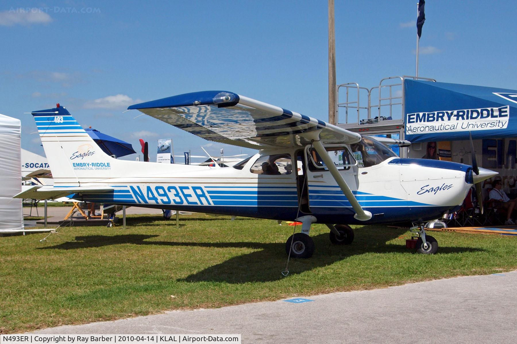 N493ER, 2007 Cessna 172S C/N 172S10568, N493ER   Cessna 172S Skyhawk [172S-10568] (Embry-Riddle Aeronautical University) Lakeland-Linder~N 14/04/2010