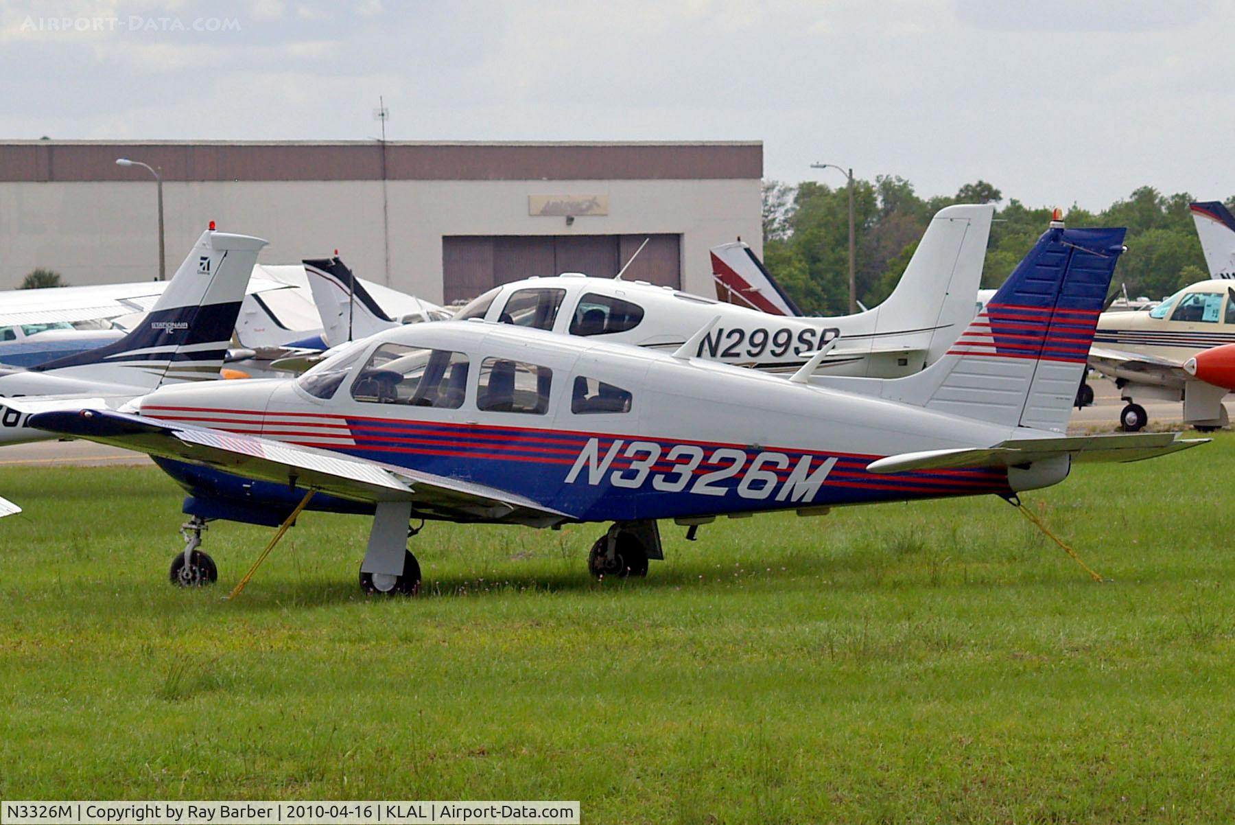 N3326M, 1977 Piper PA-28R-201 Cherokee Arrow III C/N 28R-7837111, N3326M   Piper PA-28R-201 Arrow III [28R-7837111] Lakeland-Linder~N 16/04/2010