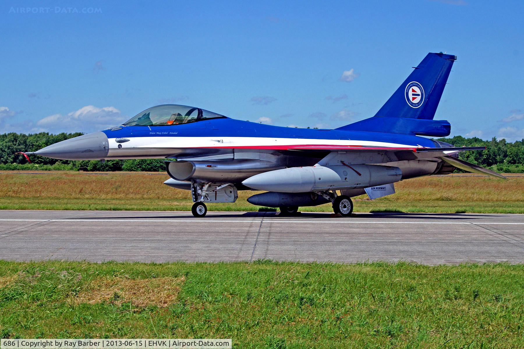 686, General Dynamics F-16AM Fighting Falcon C/N 6K-58, 686   General Dynamics F-16AM Fighting Falcon [6K-58] (Royal Norwegian Air Force) Volkel AFB~PH 15/06/2013
