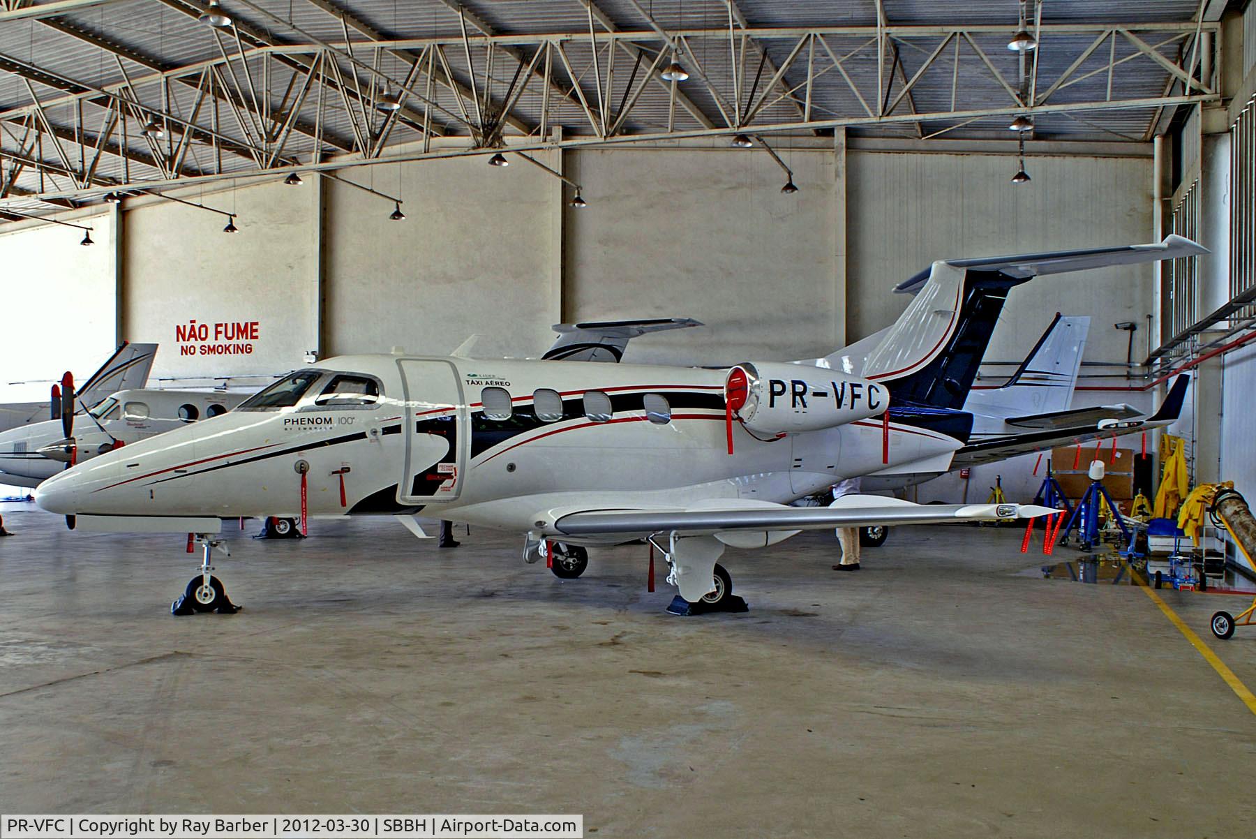PR-VFC, 2011 Embraer EMB-500 Phenom 100 C/N 50000231, PR-VFC   Embraer EMB-500 Phenom 100 [50000231] Belo Horizonte-Pampulha Int'l~PP 30/03/2012