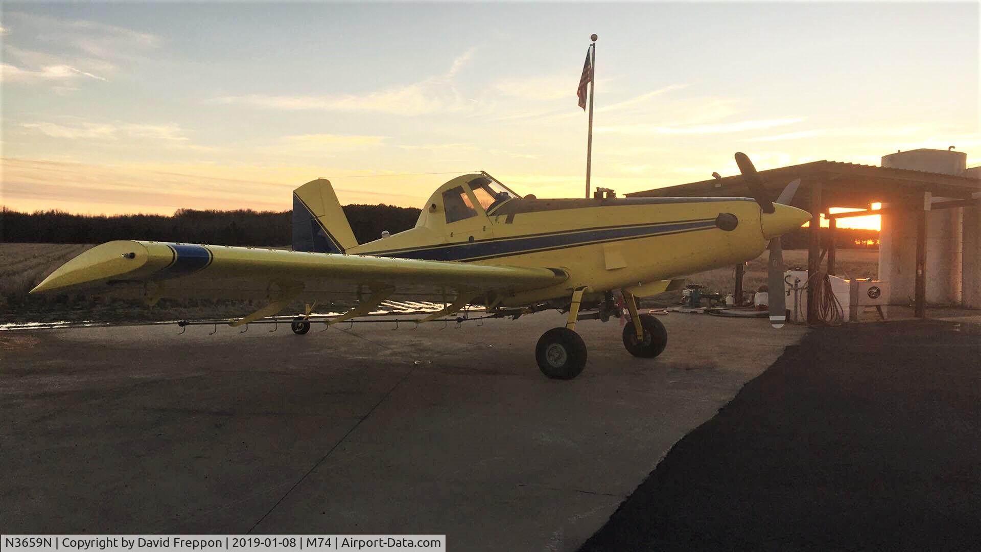 N3659N, 1980 Air Tractor Inc AT-400 C/N 400-0294, Air Tractor 400 owned by Hoppe Airspray.