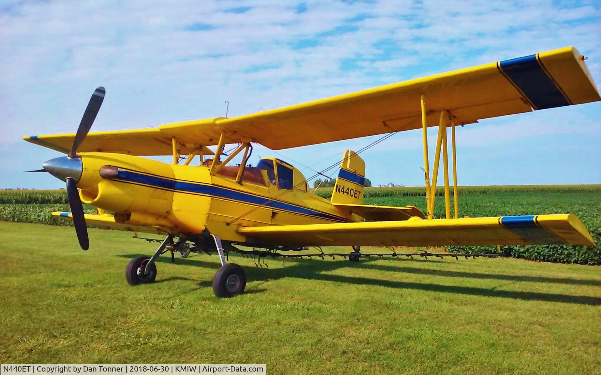 N440ET, 1977 Grumman-Schweizer G-164B C/N 222B, Turbine B Model Ag Cat