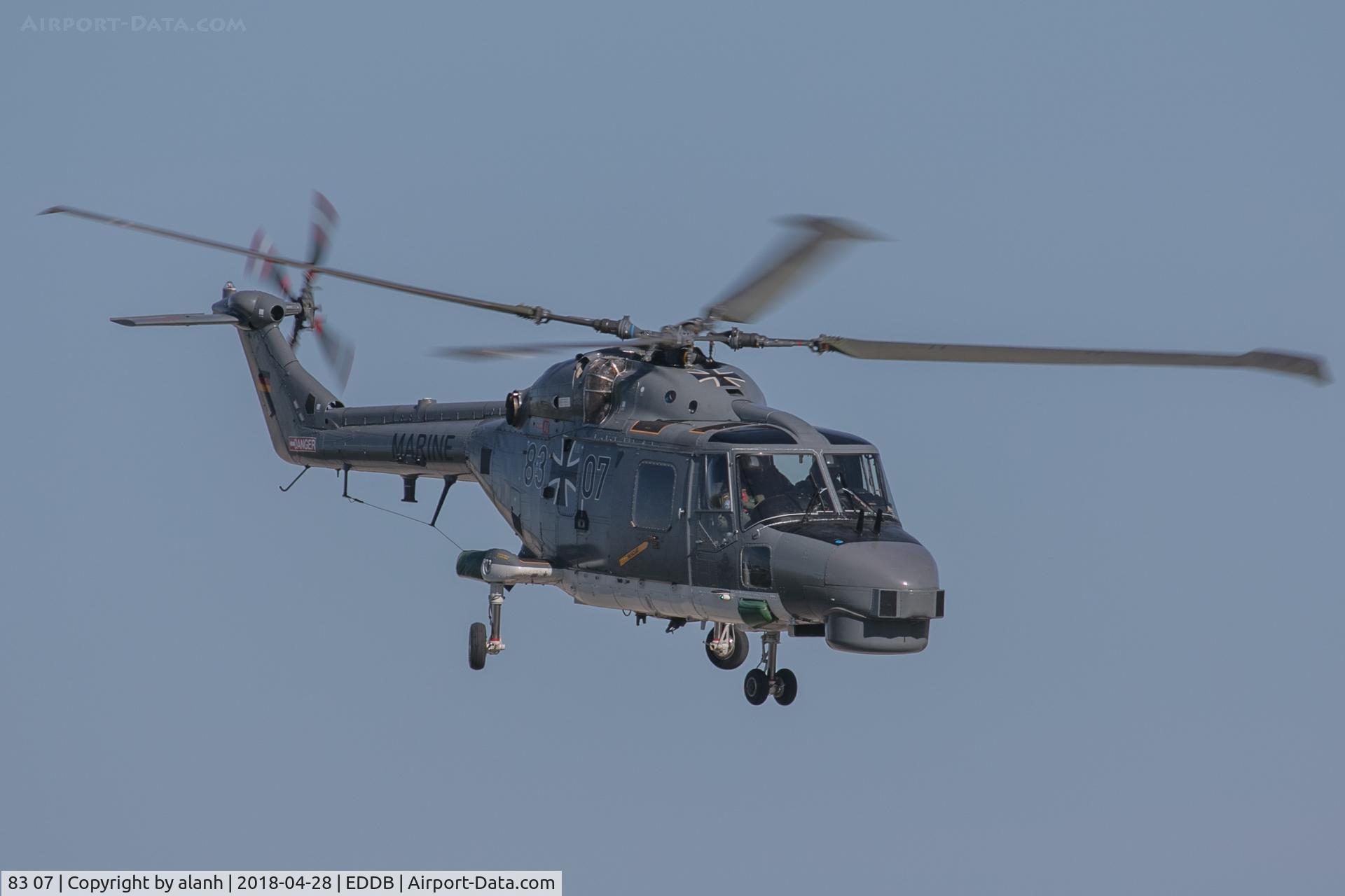 83 07, Westland Super Lynx Mk.88A C/N 421, Displaying at ILA 2018