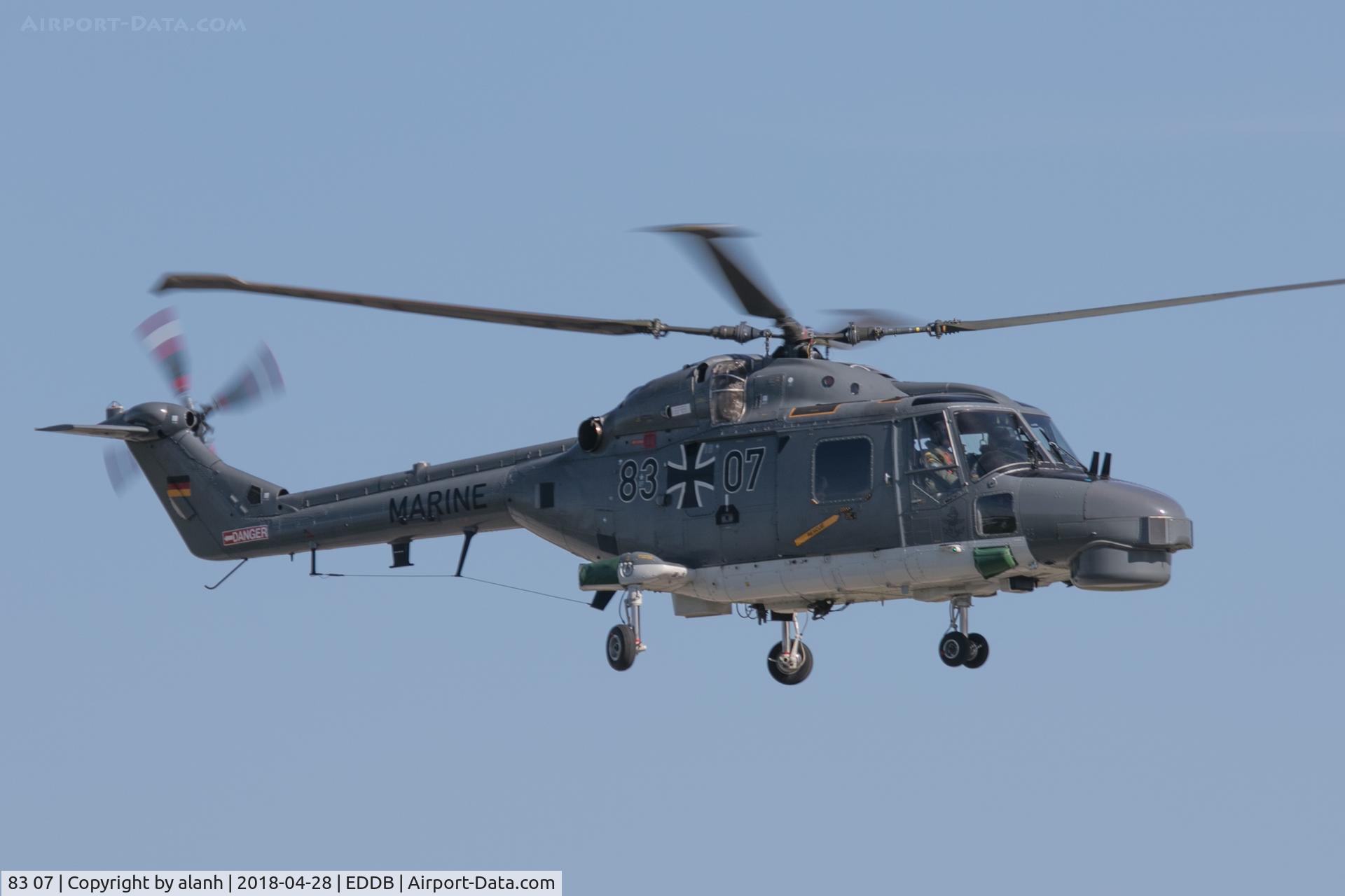 83 07, Westland Super Lynx Mk.88A C/N 421, Displaying at ILA 2018