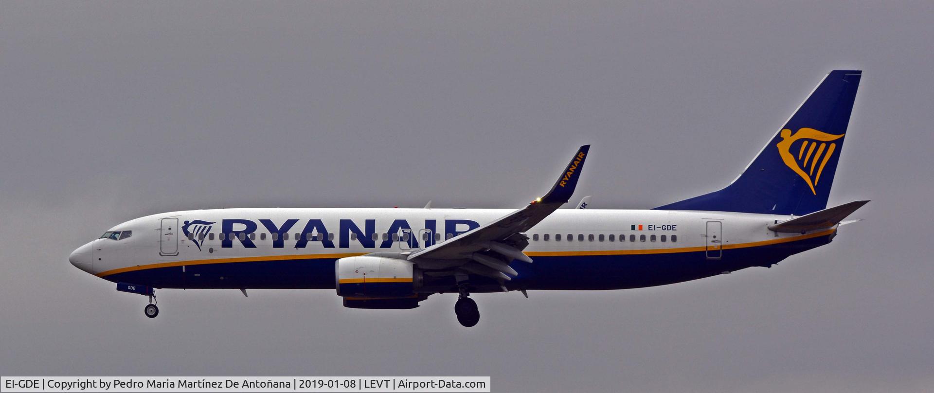 EI-GDE, 2017 Boeing 737-800 C/N 44803, Foronda - Vitoria-Gasteiz - Euskadi - España