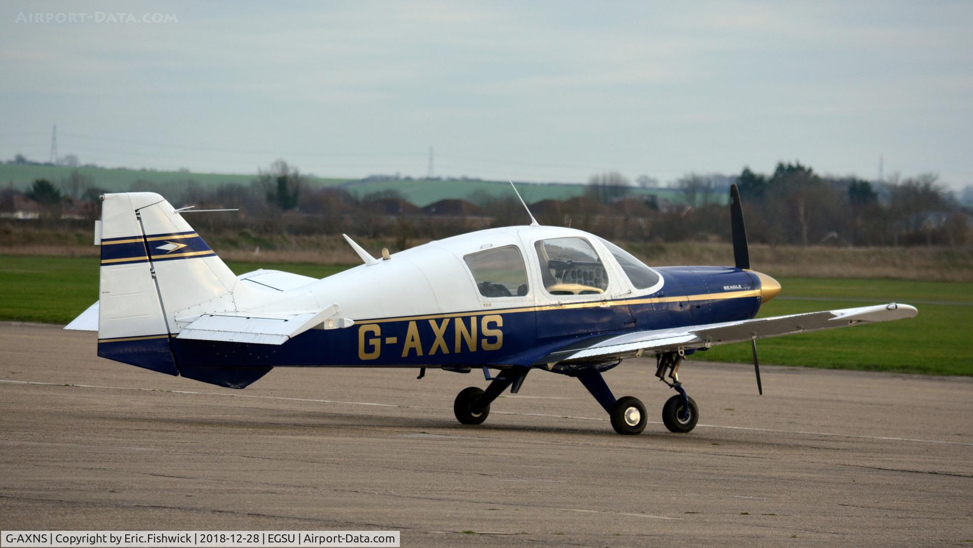 G-AXNS, 1969 Beagle B-121 Pup Series 2 (Pup 150) C/N B121-110, 2. G-AXNS visiting Duxford, Sept. 2018.