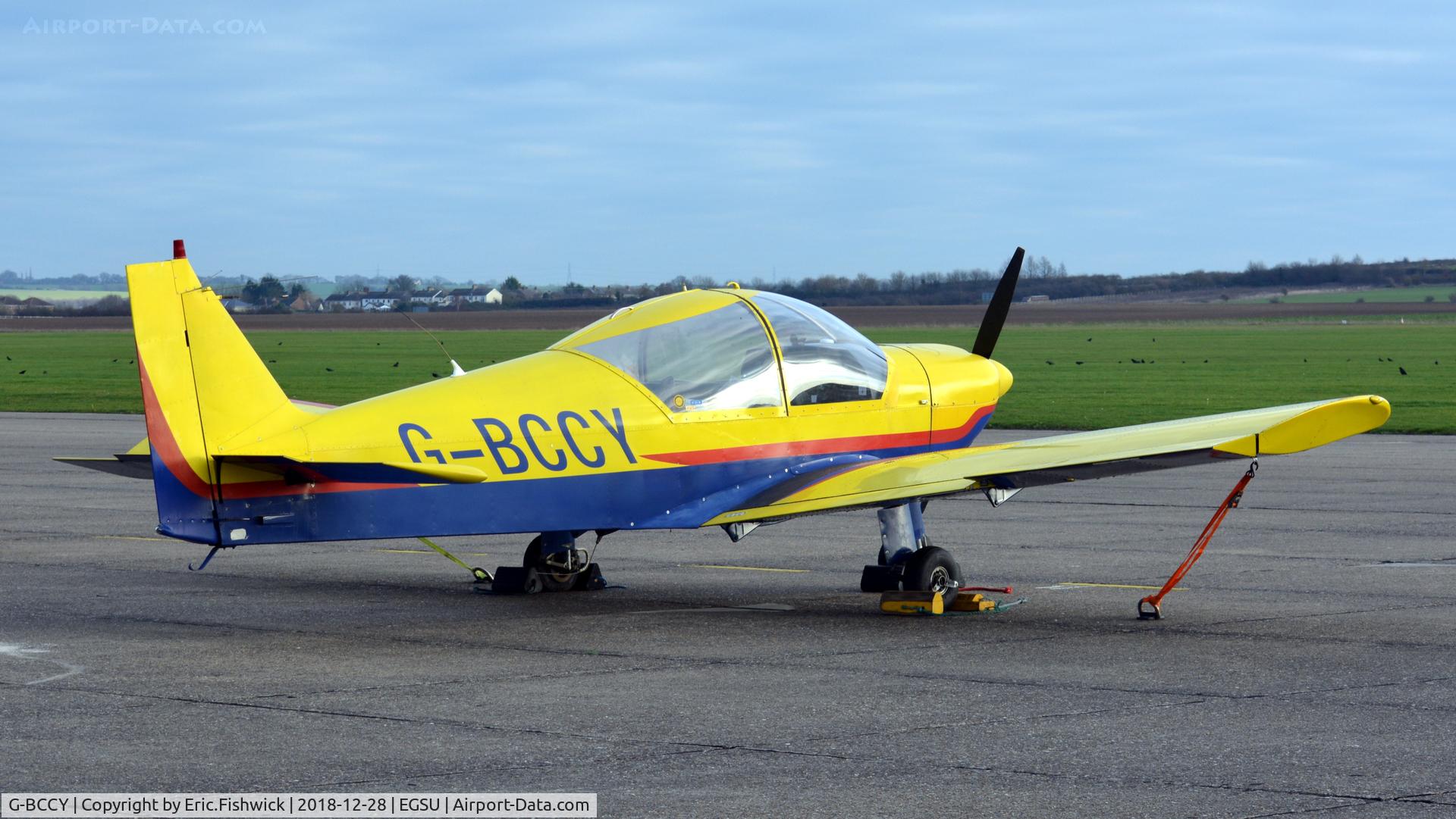 G-BCCY, 1974 Robin HR-200-100 Club C/N 37, 2. G-BCCY visiting Duxford, Dec. 2018.
