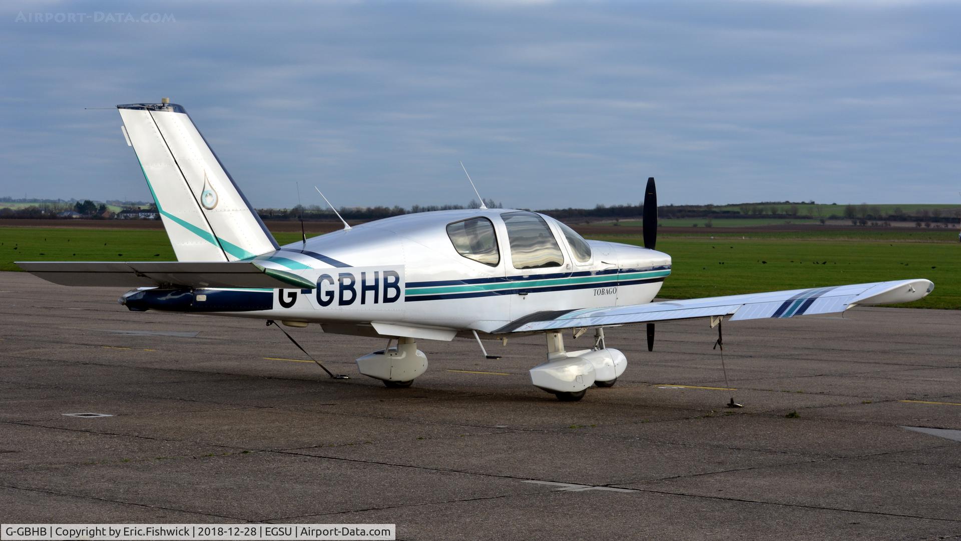 G-GBHB, 1978 Socata TB-10 Tobago C/N 6, 2. G-GBHB visiting Duxford, Dec. 2018.