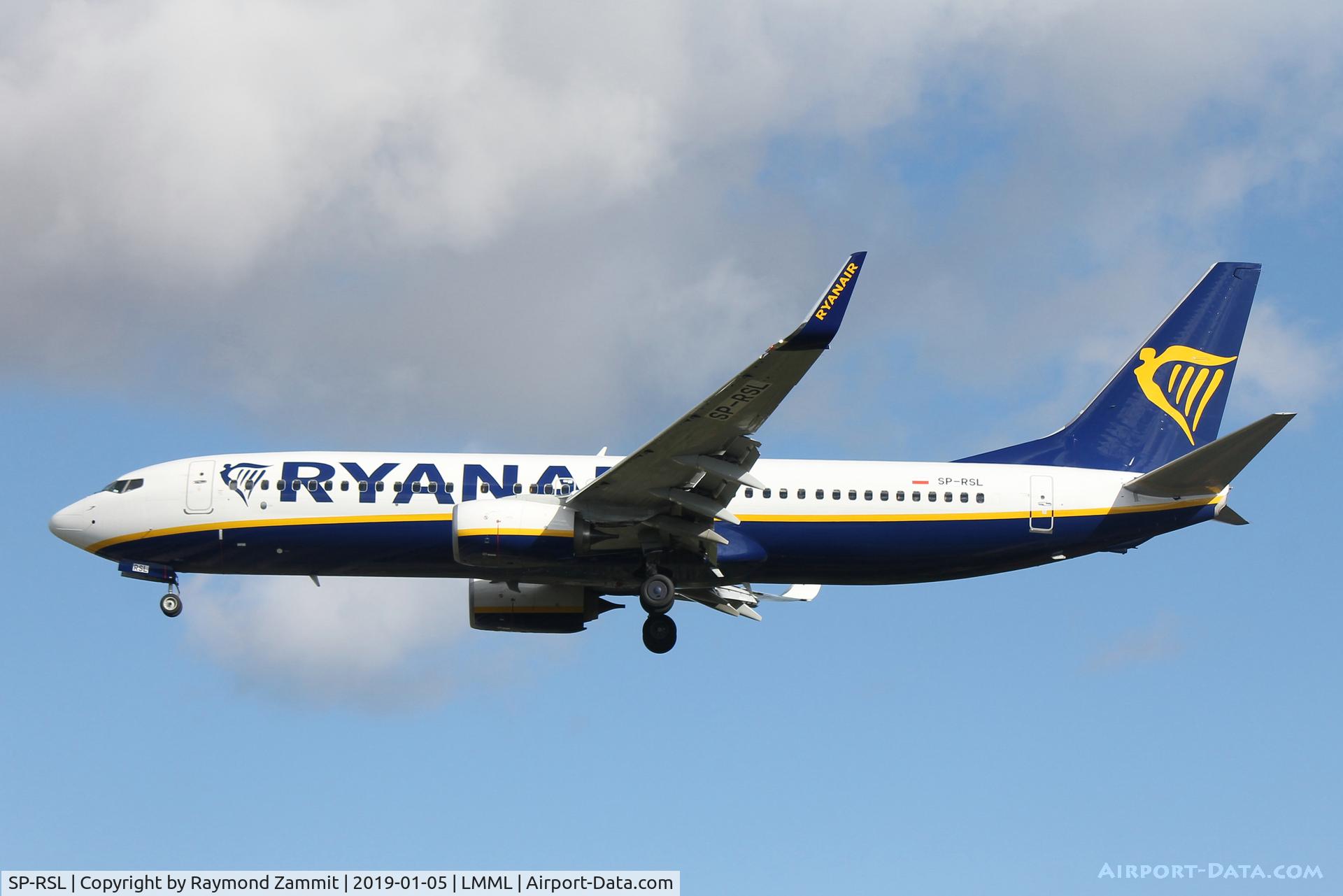 SP-RSL, 2018 Boeing 737-8AS C/N 44850, B737-800 SP-RSL Ryanair