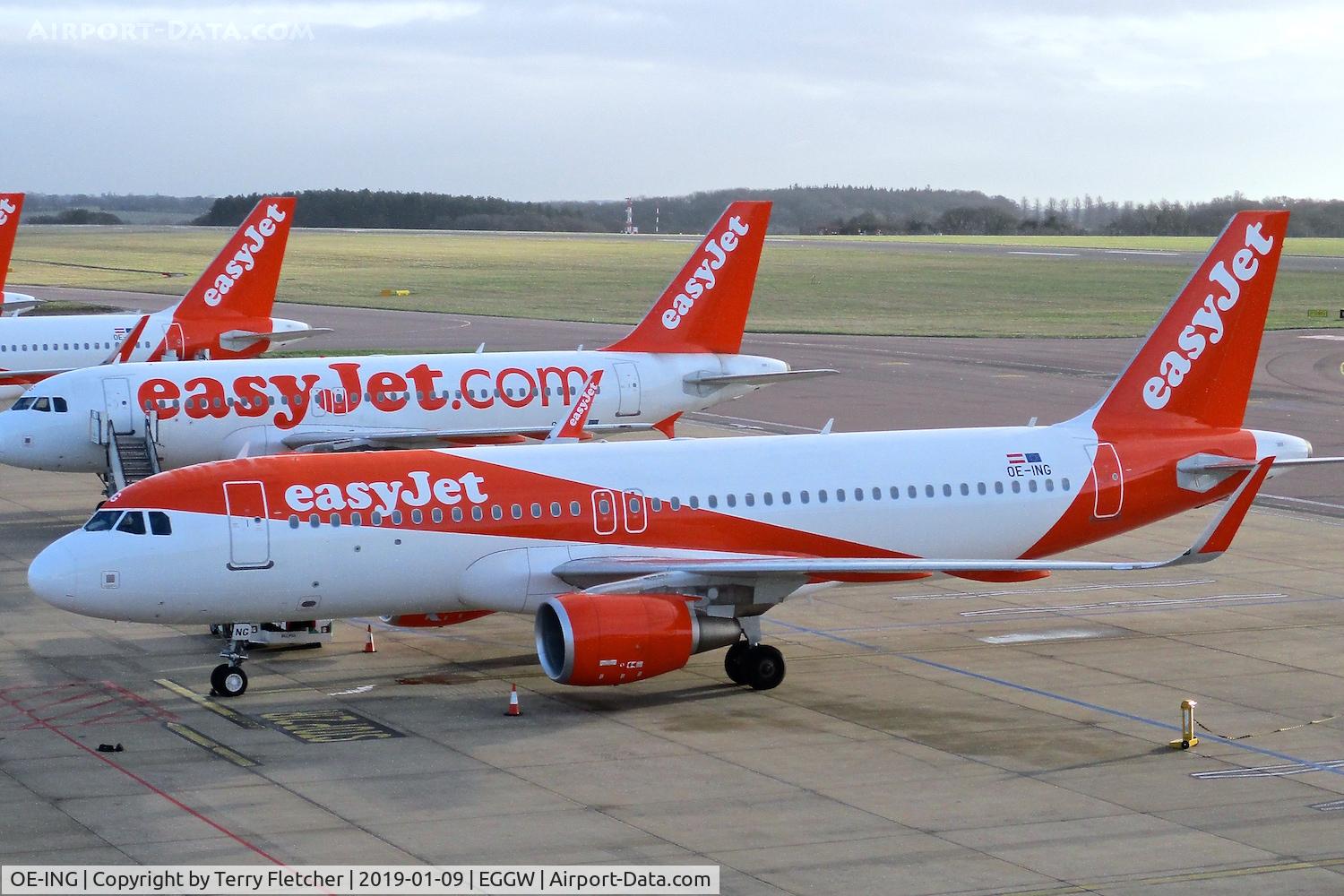 OE-ING, 2018 Airbus A320-214 C/N 8119, At Luton
