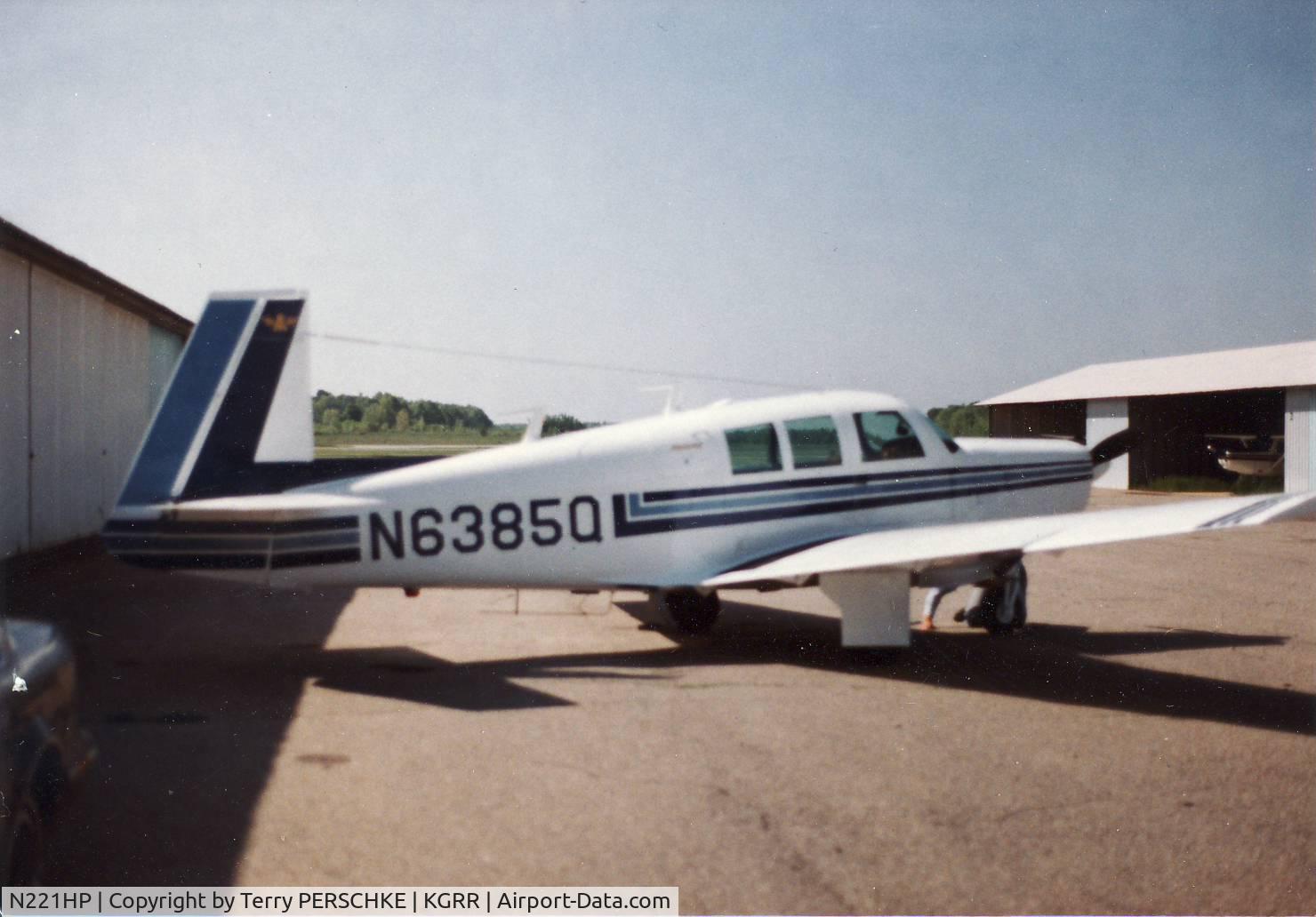 N221HP, 1967 Mooney M20F Executive C/N 670468, I owned this Mooney back in the 1980's when the N number was N6385Q   S/N 670468...  I was able to trace this aircraft down, by the serial number.  I thought this might be of interest to new owners.