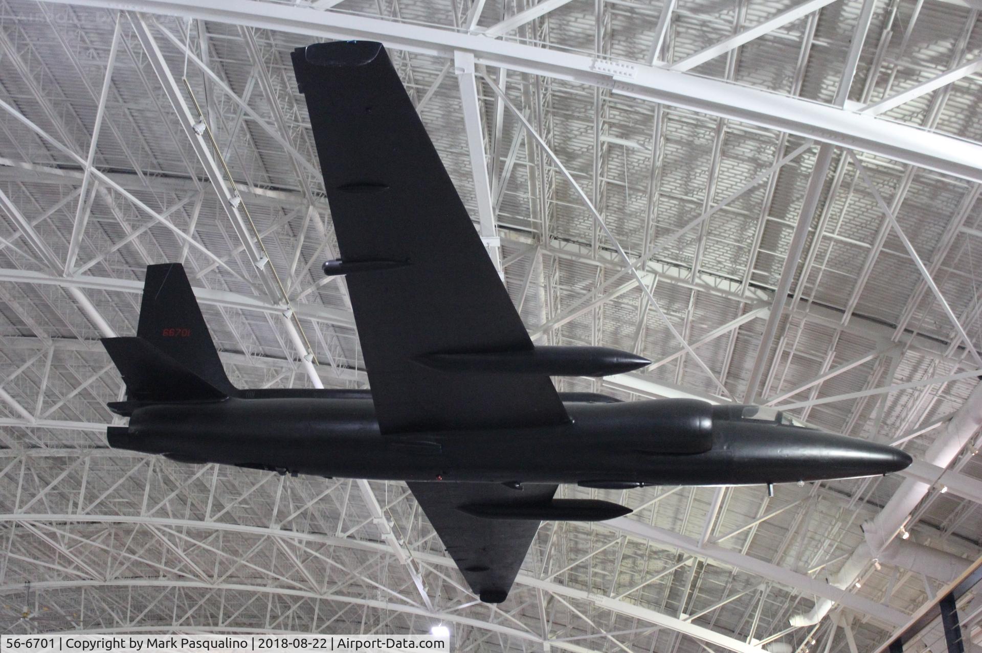 56-6701, 1956 Lockheed U-2B C/N 368, Lockheed U-2B