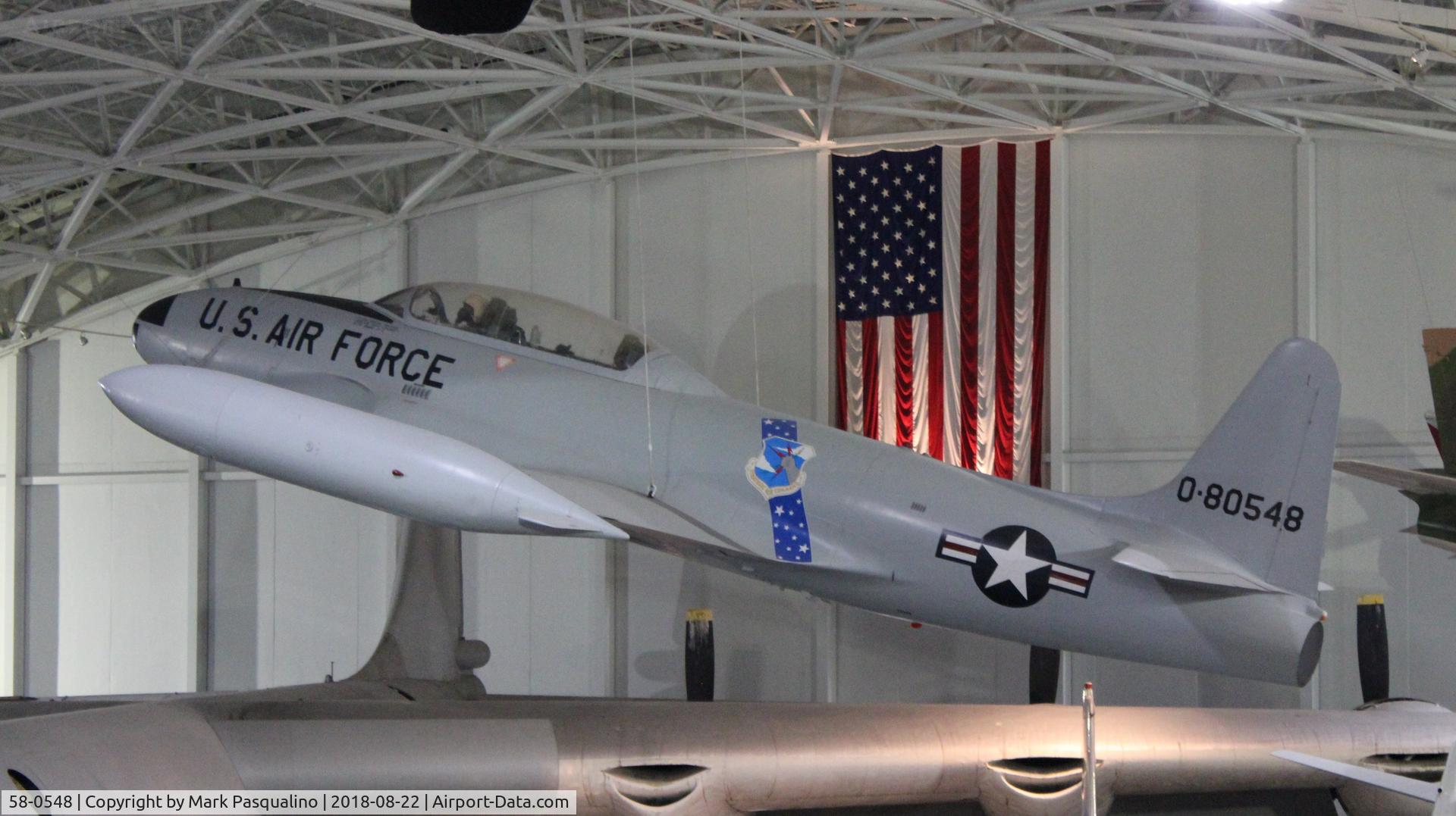 58-0548, 1958 Lockheed T-33A-5-LO Shooting Star C/N 580-1597, Lockheed T-33A-5-LO