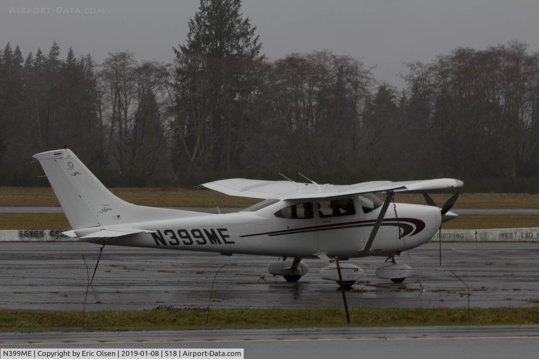 N399ME, 2000 Cessna 182S Skylane C/N 18280878, A Cessna 182 on a stormy day in Forks, WA.