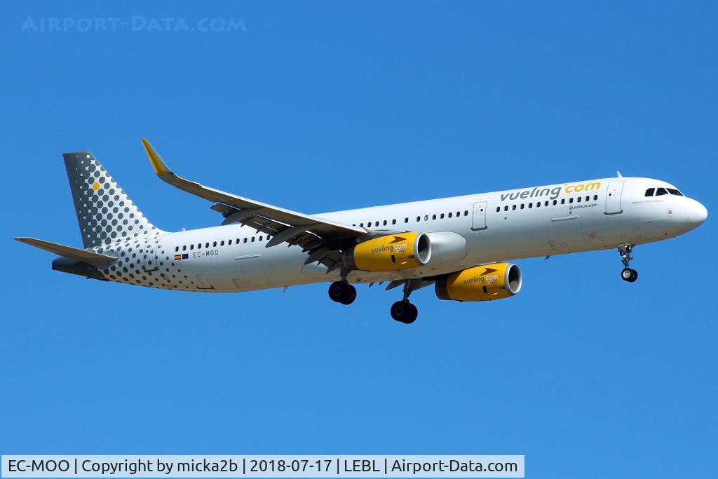 EC-MOO, 2016 Airbus A321-231 C/N 7471, Landing