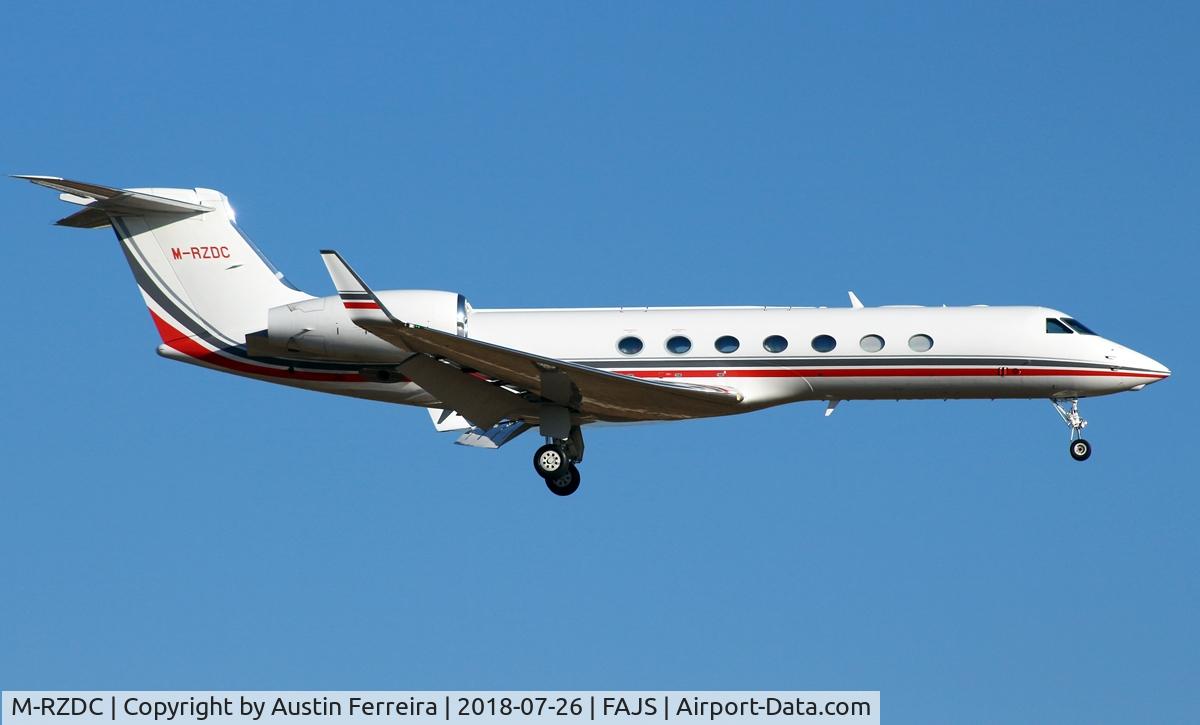 M-RZDC, 2010 Gulfstream Aerospace GV-SP (G550) C/N 5315, Taken for the BRICS Summit in Johannesburg.