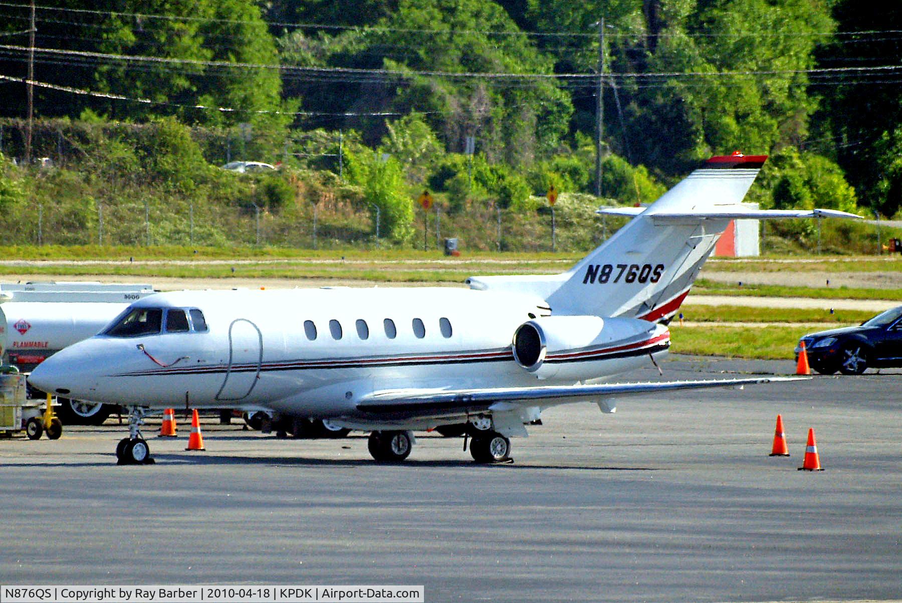 N876QS, 2002 Raytheon Hawker 800XP C/N 258586, N876QS   Hawker-Siddeley HS.125/800XP [258586] (NetJets) Atlanta-Dekalb Peachtree~N 18/04/2010