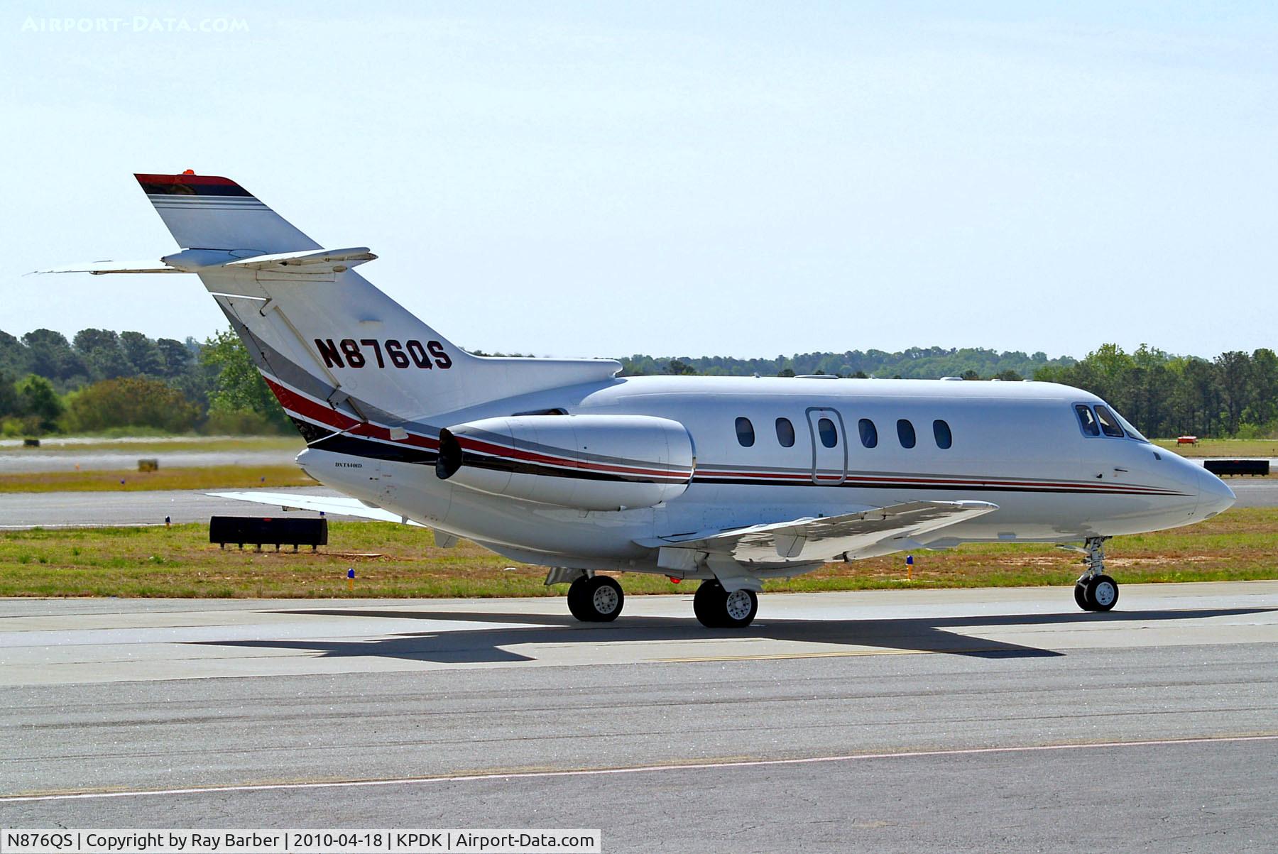 N876QS, 2002 Raytheon Hawker 800XP C/N 258586, N876QS   Hawker-Siddeley HS.125/800XP [258586] (NetJets) Atlanta-Dekalb Peachtree~N 18/04/2010